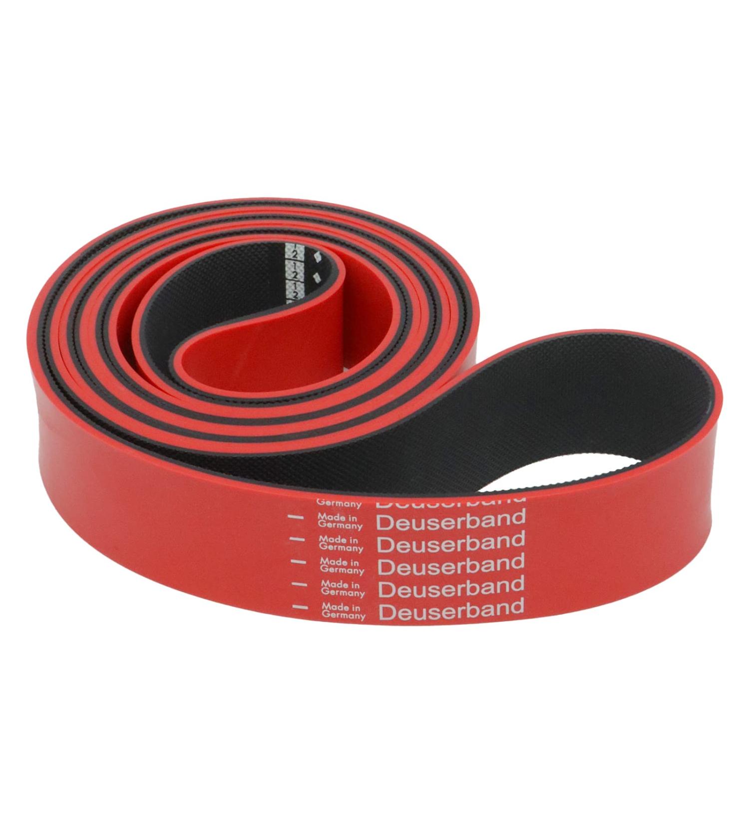 Deuserband Original Theraband Rot - Vegan Natural Rubber Resistance Band for Strength Training Fitness & Yoga | Non-Slip Made in Germany - Buy Online on GoSupps.com