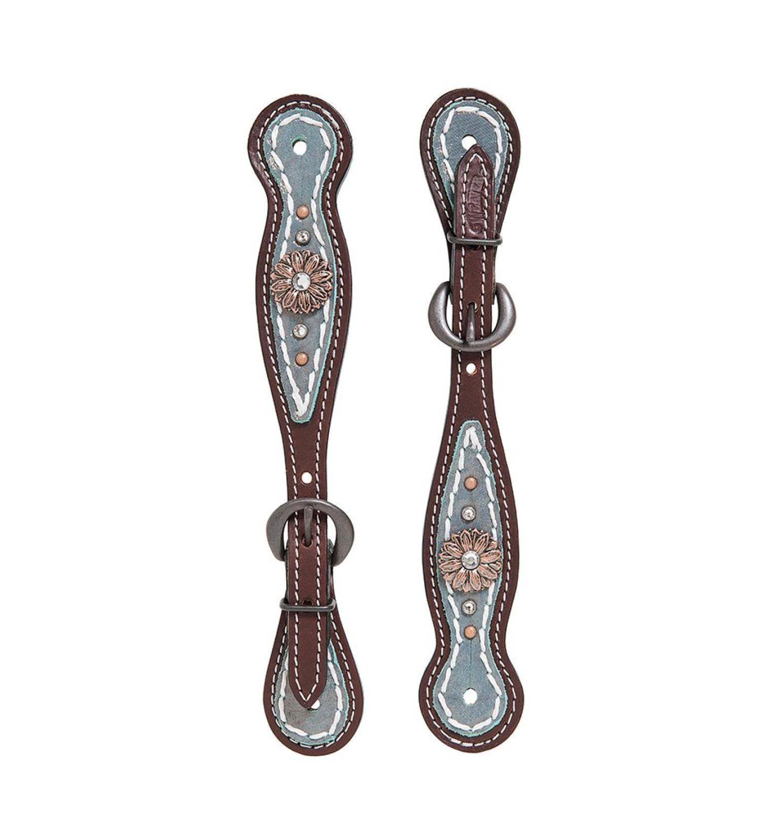 Weaver Leather Savannah Collection Spur Straps for Women