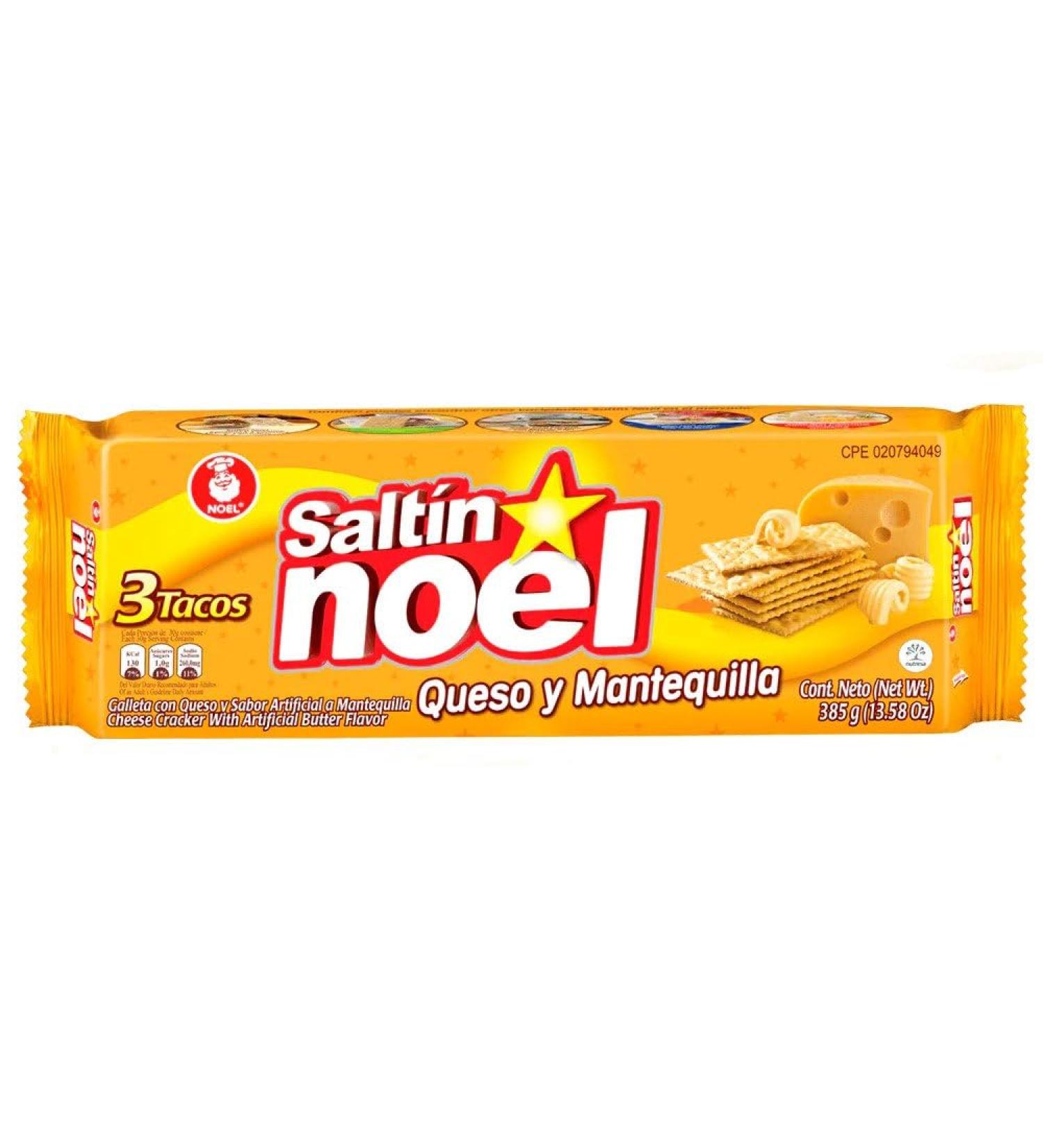 Saltin Noel Cheese and Butter Crackers | Perfect Blend of Cheese & Butte 385g - Buy Online on GoSupps.com