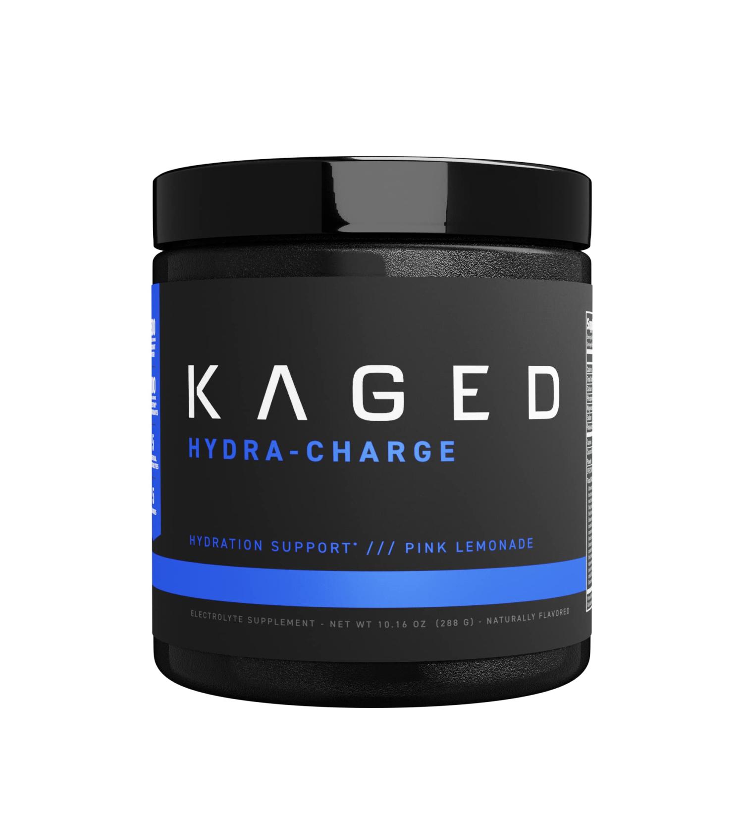 Buy Kaged Muscle Hydra-Charge Electrolyte Powder - Pink Lemonade 9.73 oz | Premium Hydration & Performance - Buy Online on GoSupps.com
