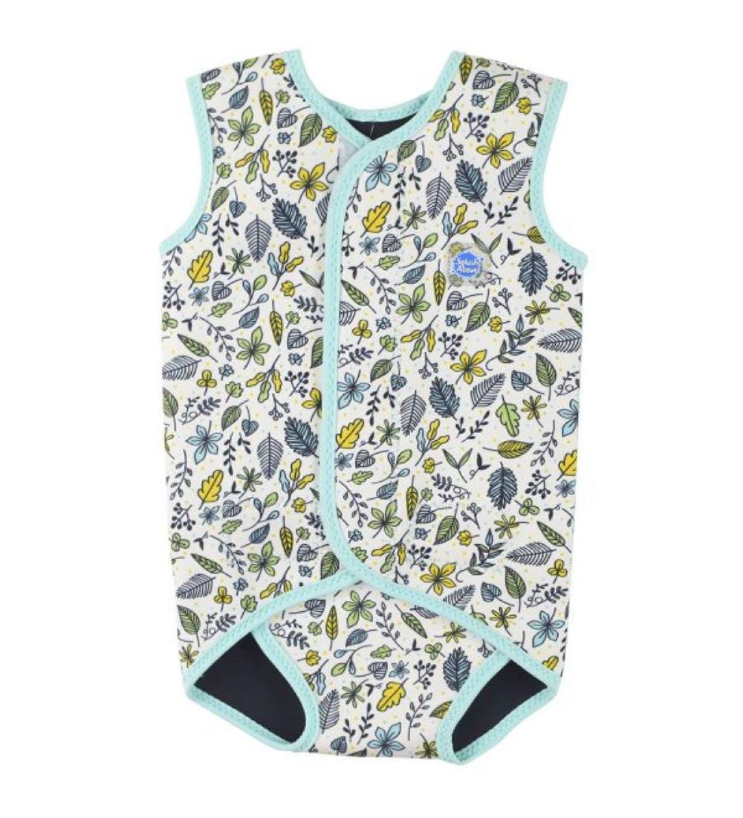Splash About Baby Wrap Wetsuit Fallen Leaves 0-6 Months - Keep Your Baby Warm and Stylish in the Water - Buy Online on GoSupps.com