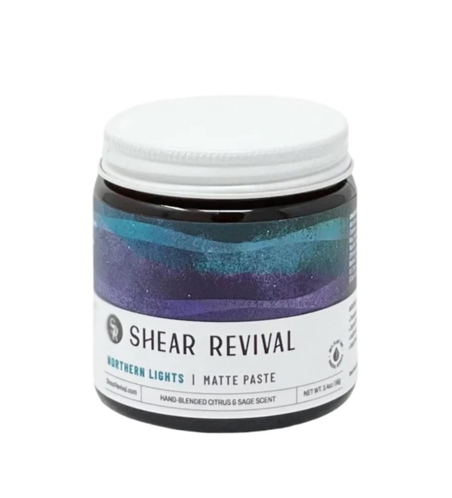 Shear Revival Northern Lights Matte Paste - Strong Hold Styling Paste - Buy Online on GoSupps.com