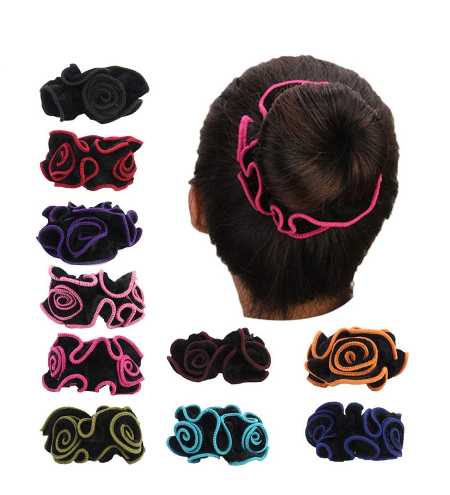 LOVEF 10 Pcs Premium Korean Velvet Hair Scrunchies - Hair Bands for Women/Girls - Hair Accessories - Buy Online on GoSupps.com