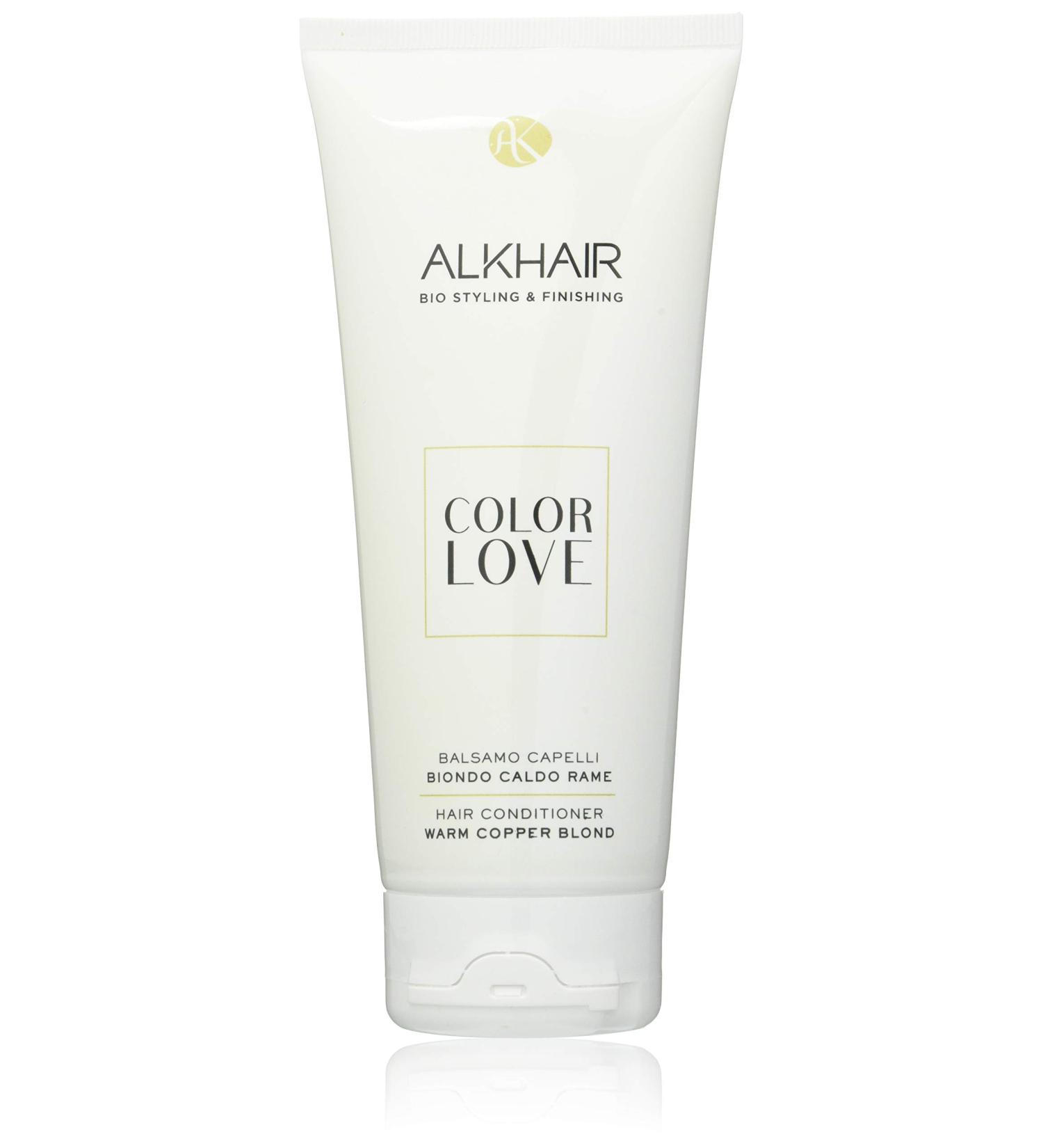 Alkemilla Eco ALKEMILLA Color Love Conditioner for warm blonde hair restructuring and protective for brittle and dry hair organic natural vegan Cruelty Free 200 ml - Buy Online on GoSupps.com