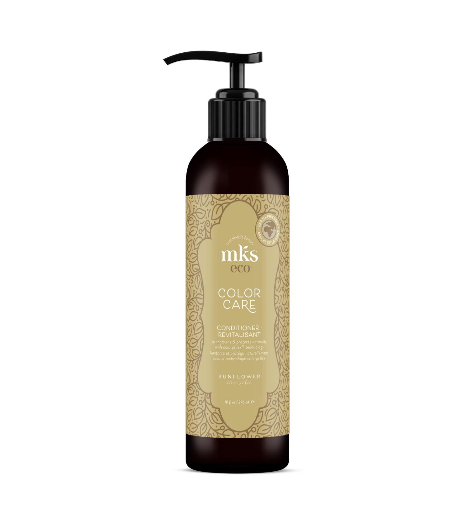 MKS Eco Color Care Conditioner - Sunflower Scent 10 fl oz | Protect Color Add Shine Vegan & Cruelty-Free with Argan & Hemp Oils - Buy Online on GoSupps.com