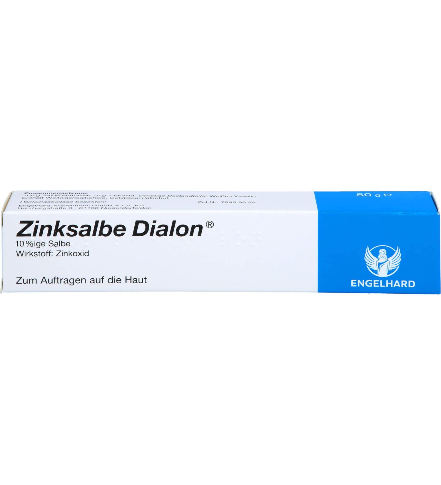 Buy Dialon Zinc Ointment 50g - Soothing Skin Relief | Fast International Shipping - Buy Online on GoSupps.com