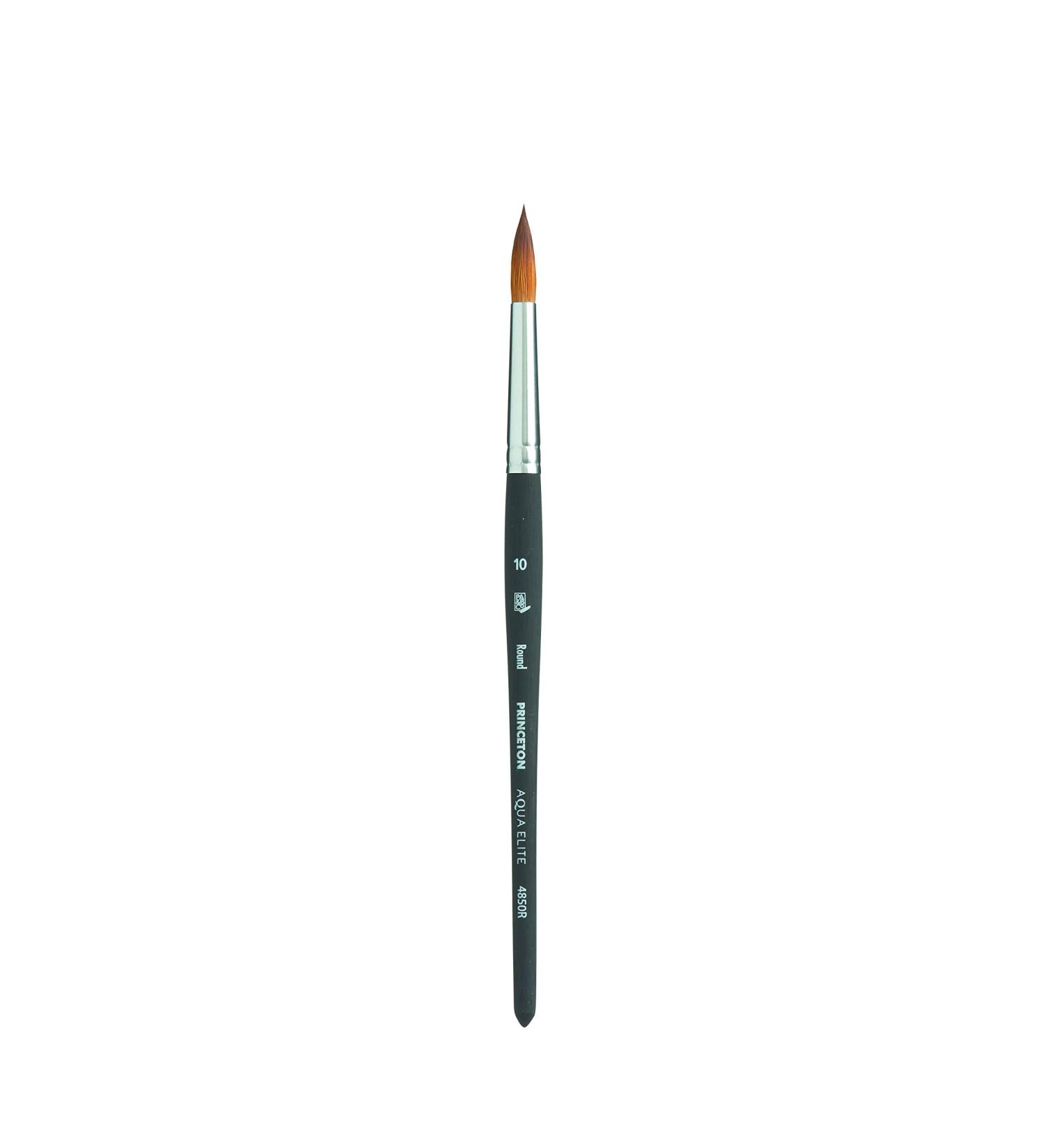 Princeton Aqua Elite 4850 Synthetic Kolinsky Watercolor Brush Round 10 - Buy Online on GoSupps.com