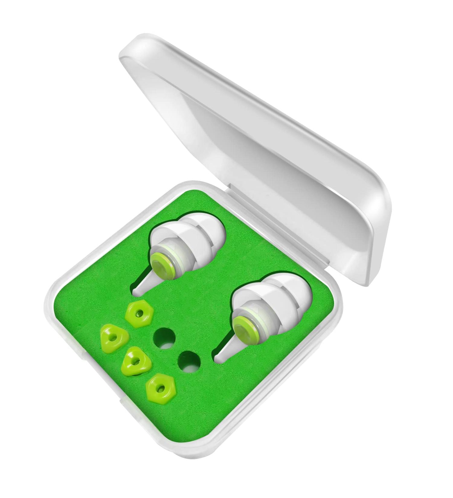 MSA SoundOut Ear Plugs for Sleeping | Reusable Comfortable Side Sleeper Ear Plugs | Noise Reduction & Snoring Relief | Hypoallergenic with Acoustic Filters & Travel Case - Buy Online on GoSupps.com