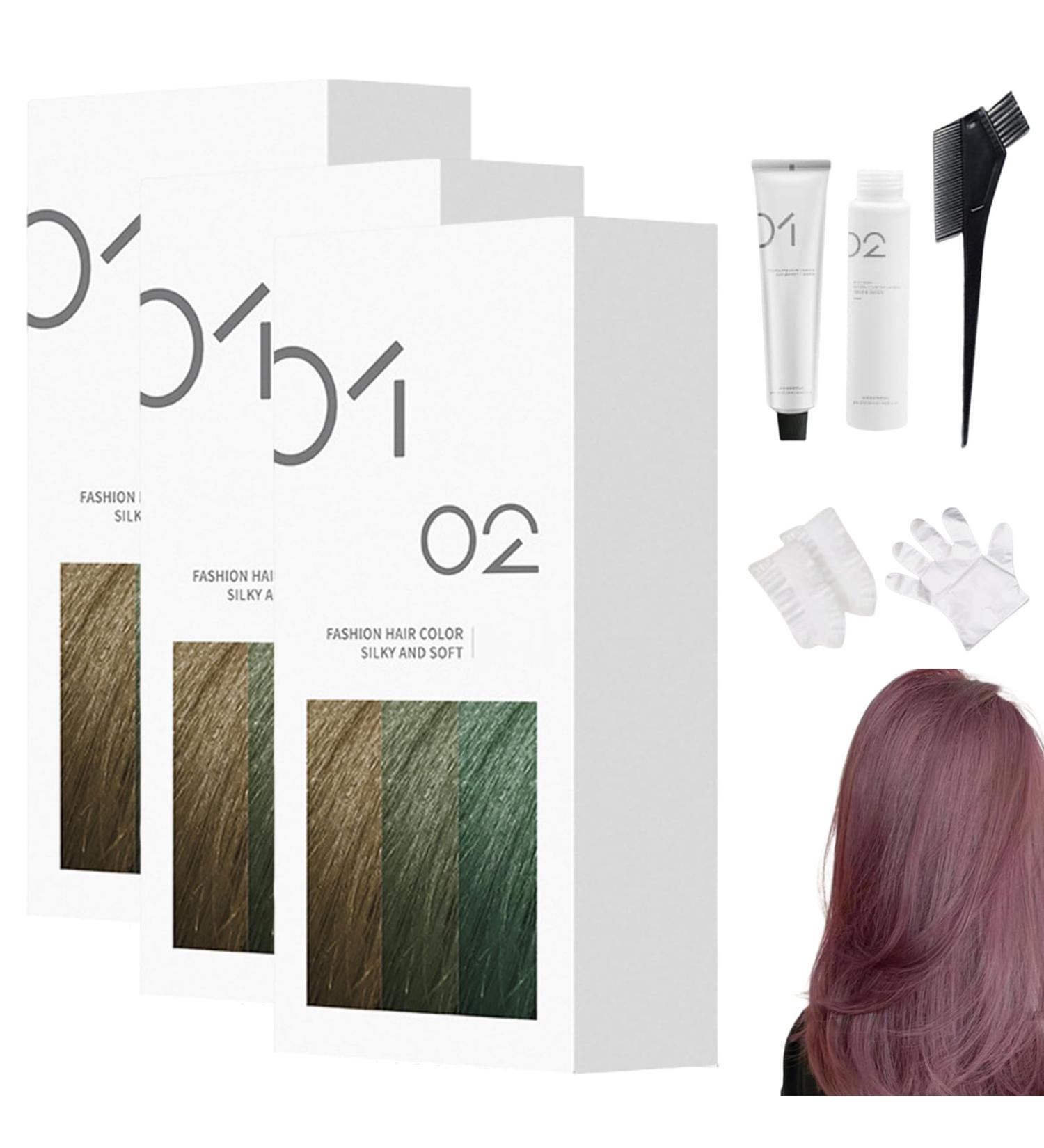 Cr me Colorante Douce Faire Soi-m me 200 Ml Coloration Permanente Brillance Naturelle Formule Douce Pour Tous Types De Cheveux Application Facile Domicile (A65 - Rose 3) - Buy Online on GoSupps.com