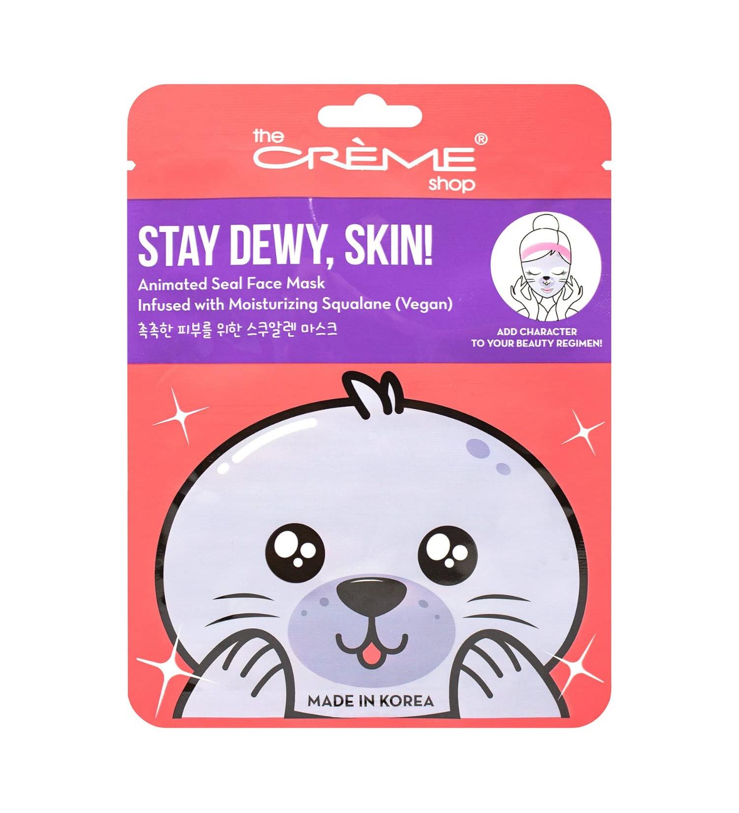 Stay Dewy Skin! Vegan Infused Face Mask - Nourish & Hydrate Your Skin | International Shipping Available - Buy Online on GoSupps.com