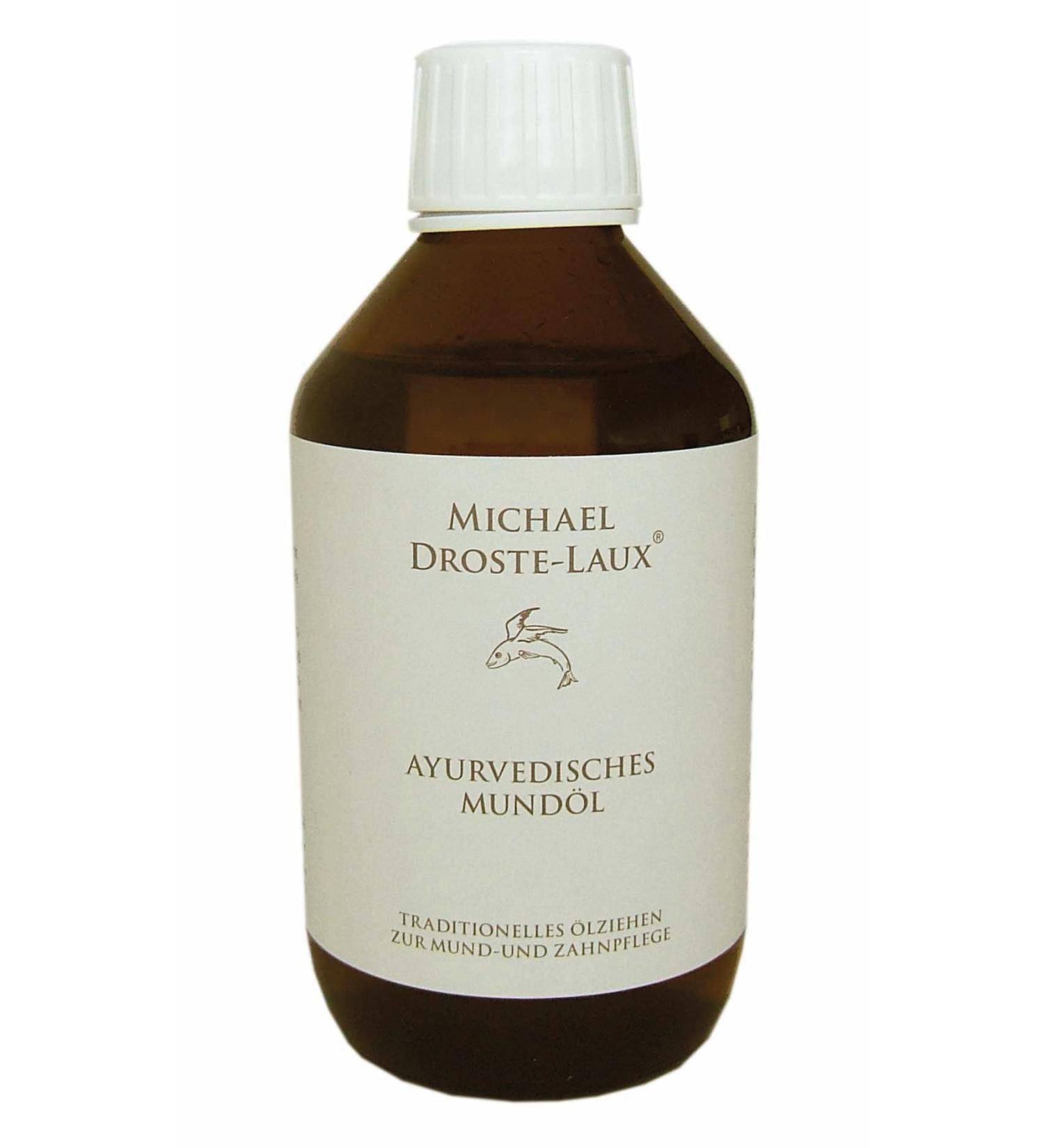 Droste Laux Ayurved. Mouth oil mouthwash 250 ml gargle solution) 120340