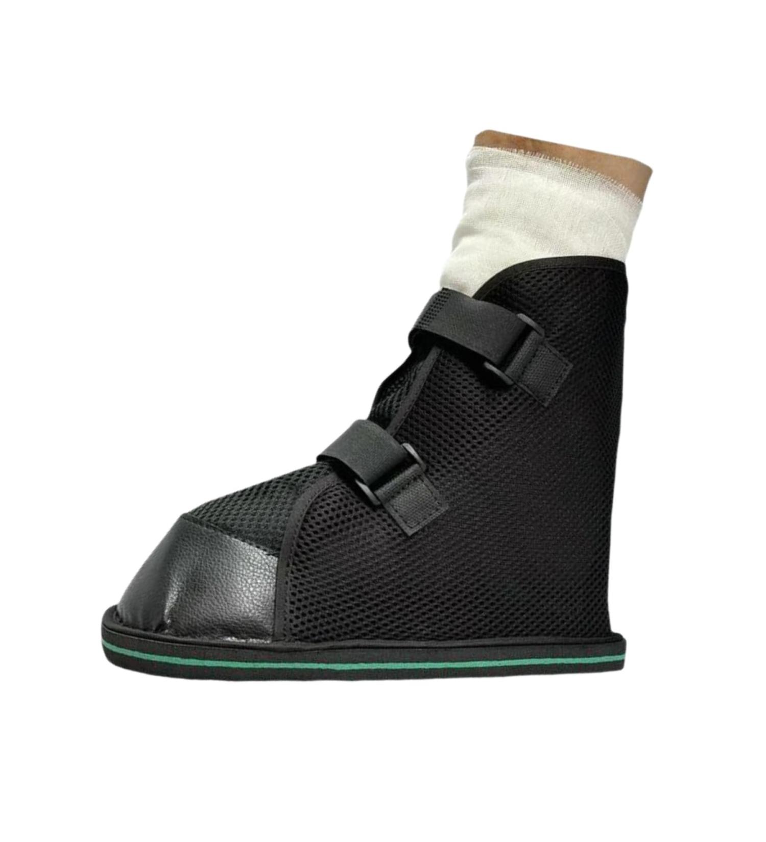 Foot Fracture Surgical Shoes | Adjustable Post-Operative Boots for Foot Injuries | X-Large Black Recovery Cast Shoe Covers - Buy Online on GoSupps.com