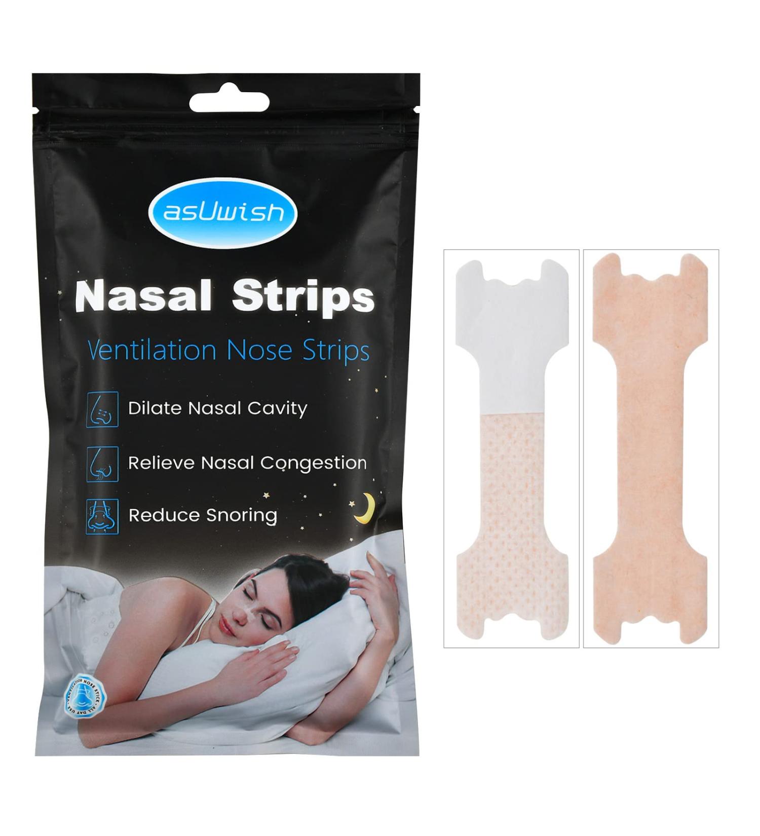 Anti-Snoring Nasal Strips - Better Breathe & Sleep Improvement (3000 Pack) - Buy Online on GoSupps.com