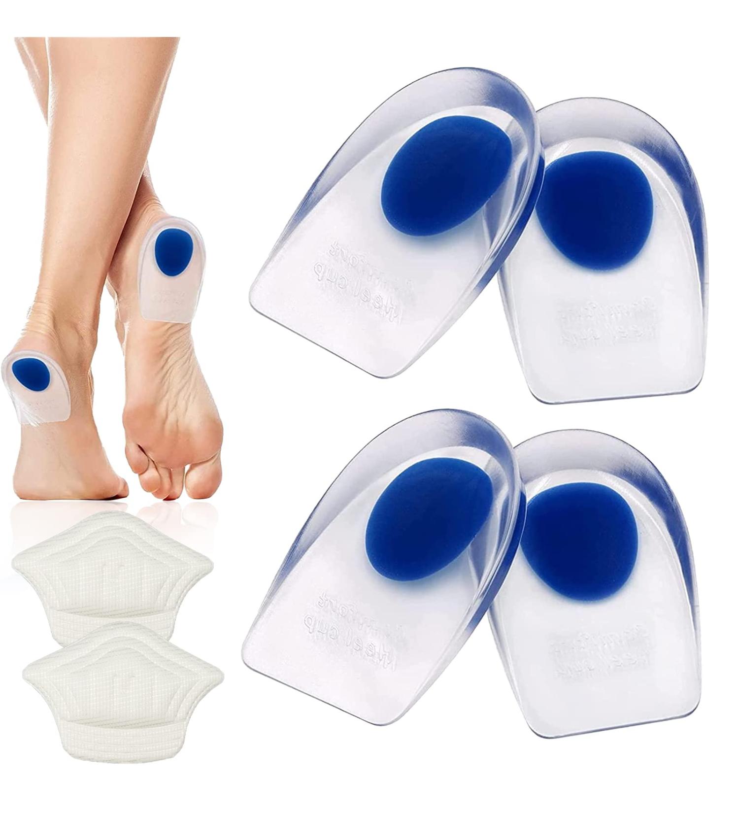 Buy Hediciency Gel Insoles - 6-Piece Cushion for Heel Spur & Plantar Fasciitis Relief - Men s Achilles Tendon Support - Buy Online on GoSupps.com