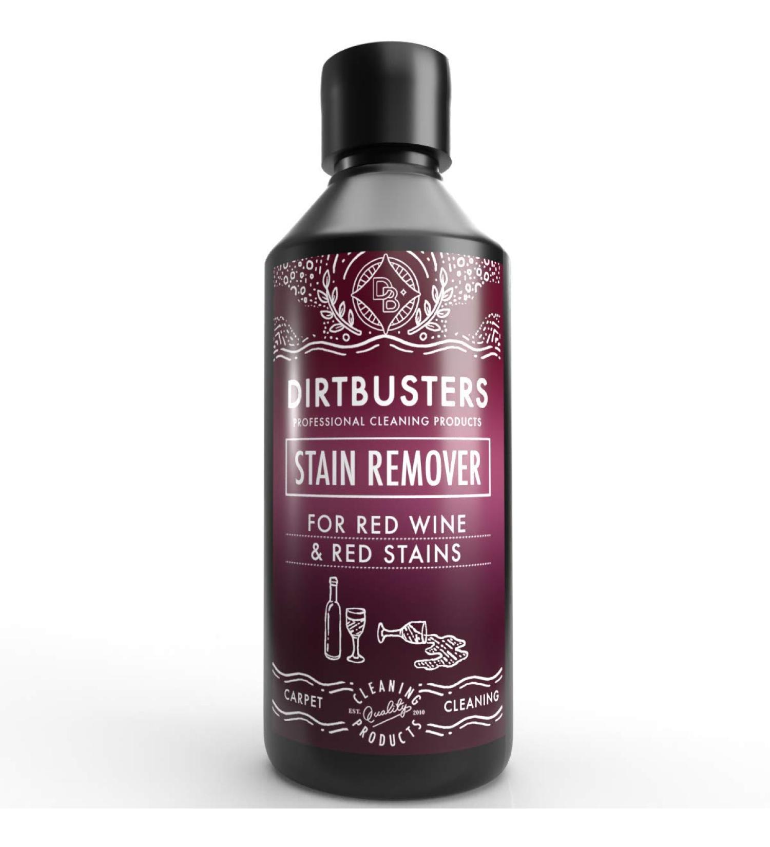 Dirtbusters Red Wine Carpet Stain Remover Spot Cleaner For Carpet Upholstery Clothing Wool & Fabric Use The Carpet Cleaning Solution To Remove & Clean All Types Of Stubborn Red Stains (1L)