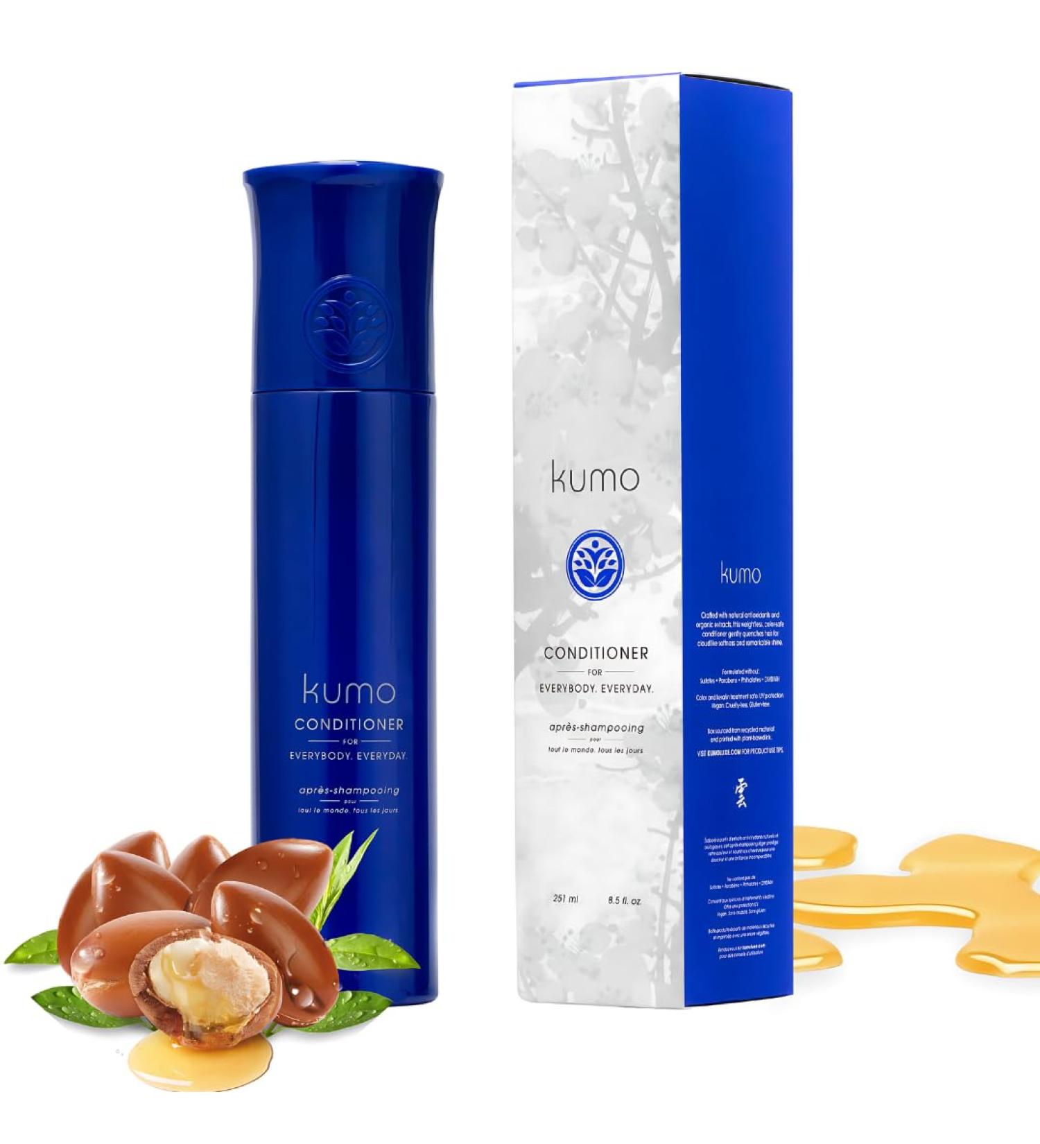 Kumo Conditioner for All Hair Types - Volume & Repair for Dry Damaged Curly Frizzy & Color Treated Hair | 8.50 Fl Oz - Buy Internationally - Buy Online on GoSupps.com