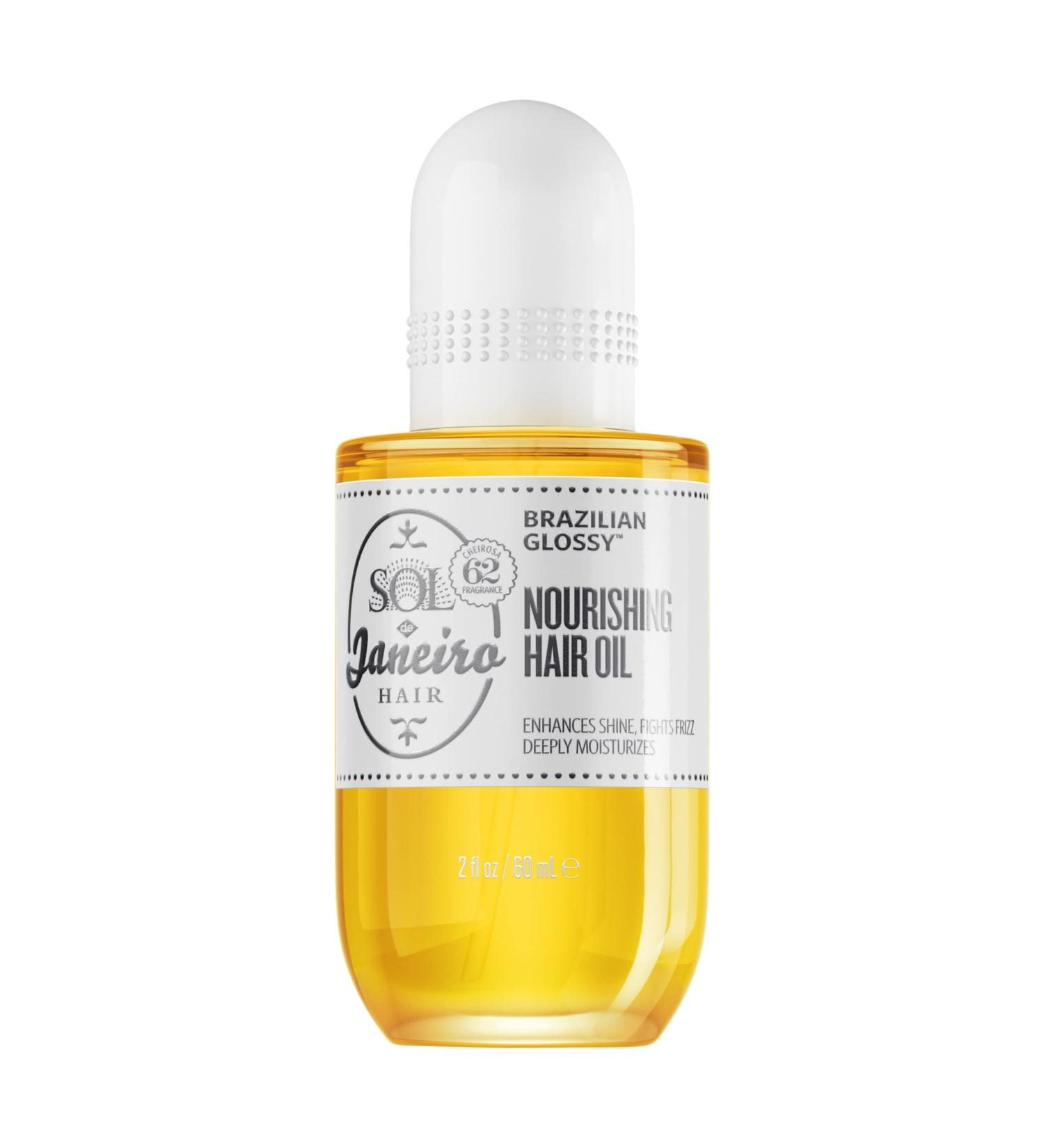 Brazilian Glossy Hair Oil - Nourishing Formula for Silky Smooth Hair - Buy Online on GoSupps.com