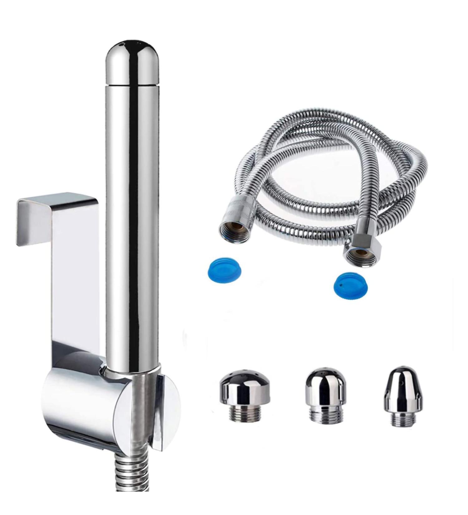 Shower Douche Enema Kit - 59 Inch Hose 3 Nozzle Heads | Colon Cleaner for Men & Women - International Shipping Available - Buy Online on GoSupps.com