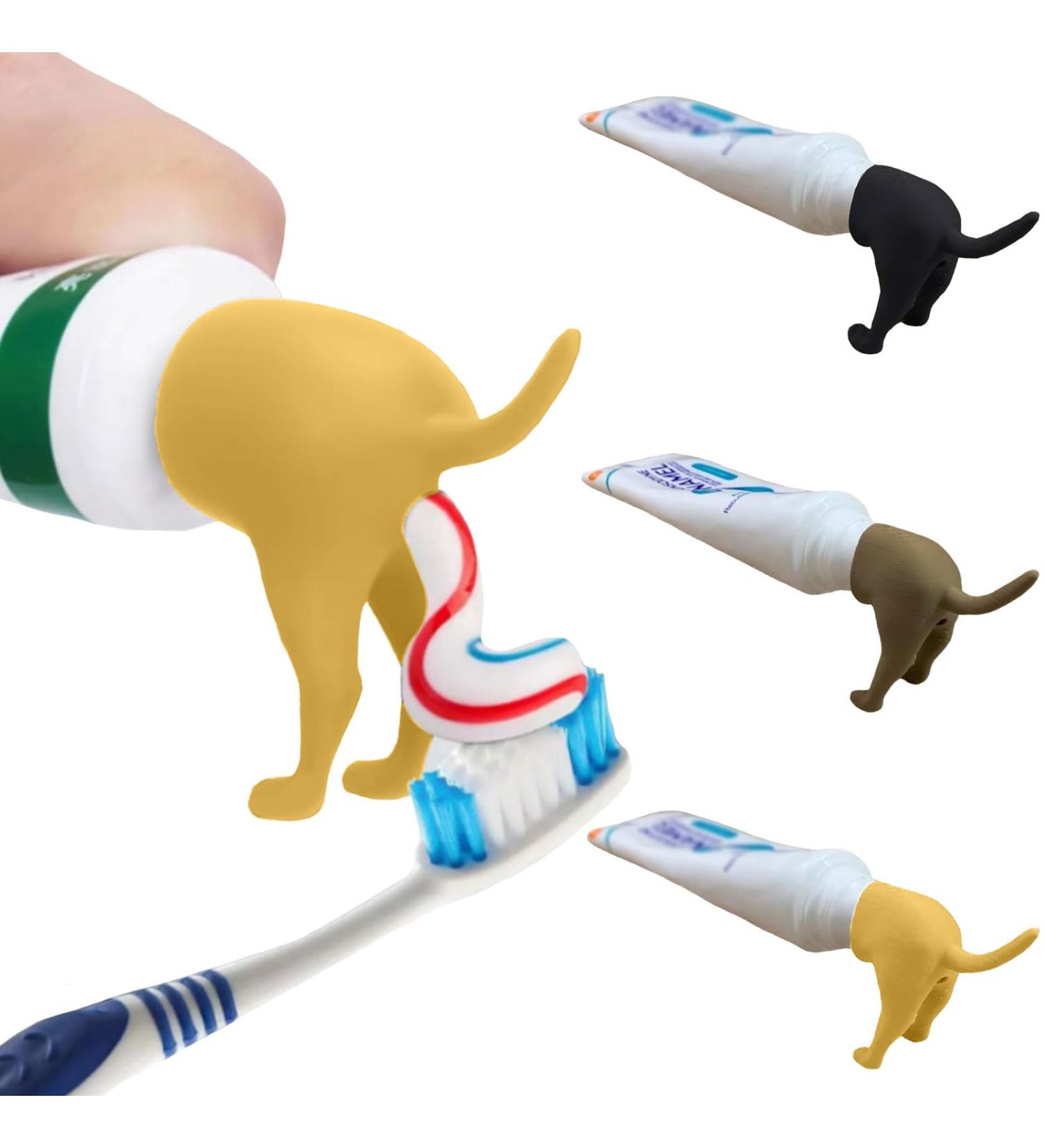 Buy Btronsn 3-Piece Toothpaste Dispenser Caps - Creative & Funny Toothpaste Attachments for Home | Perfect Gift Idea! - Buy Online on GoSupps.com