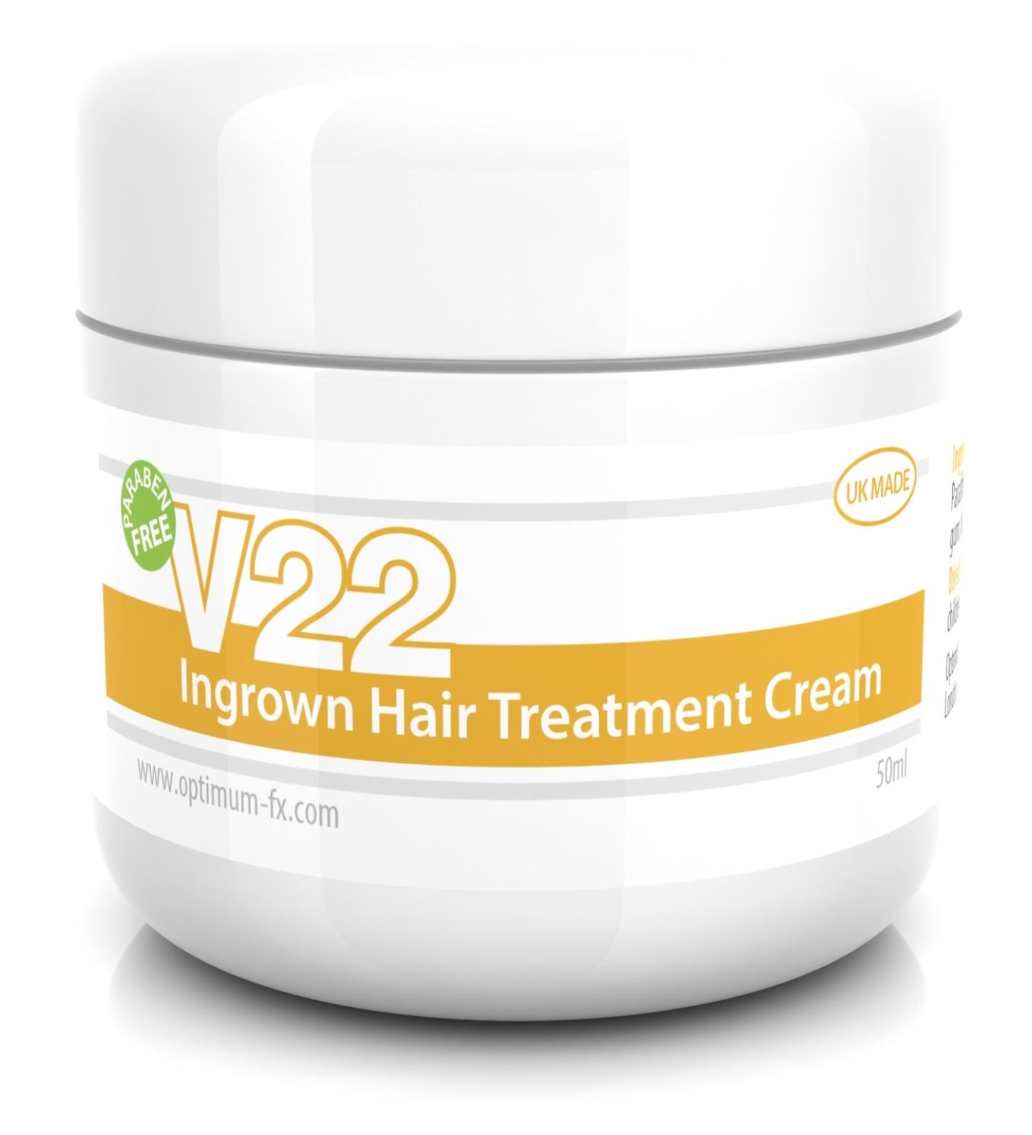 V22 Ingrown Hair Treatment Cream - Paraben and Cruelty Free - 50ml - Buy Online on GoSupps.com