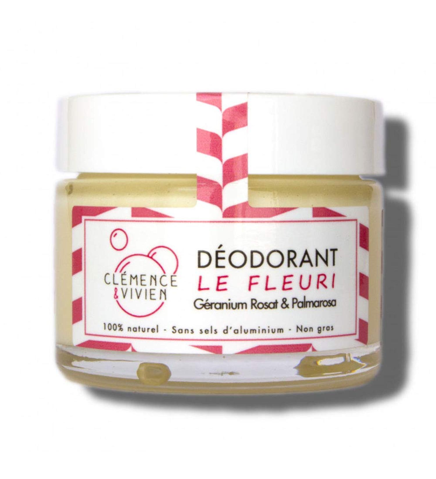 Clémence & Vivien Deodorant Cream Flowery 50 g