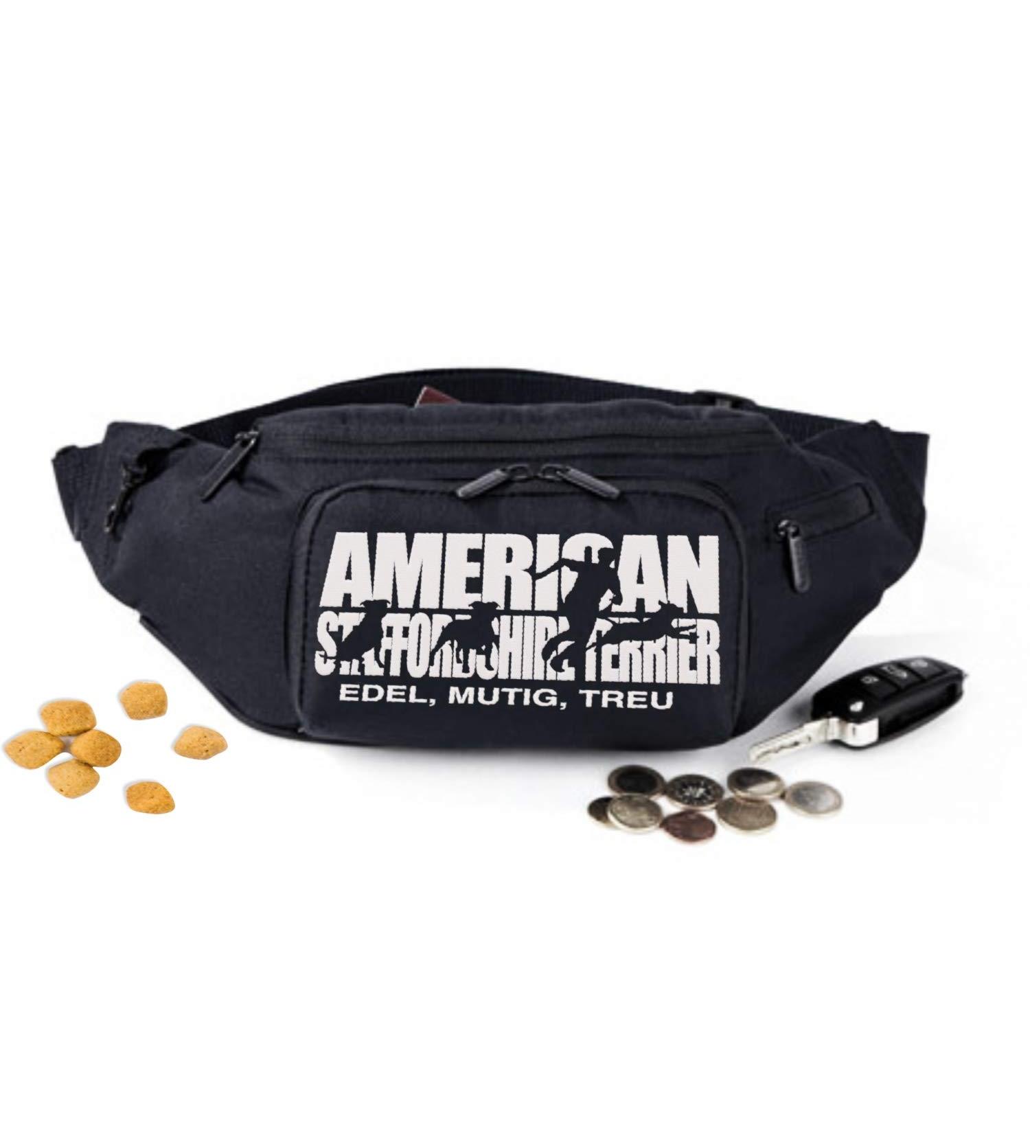 Shop Siviwonder American Staffordshire Dog Sport Belt Bag - Stylish Bum Bag with Custom Embroidery - Perfect for Dog Lovers - Buy Online on GoSupps.com