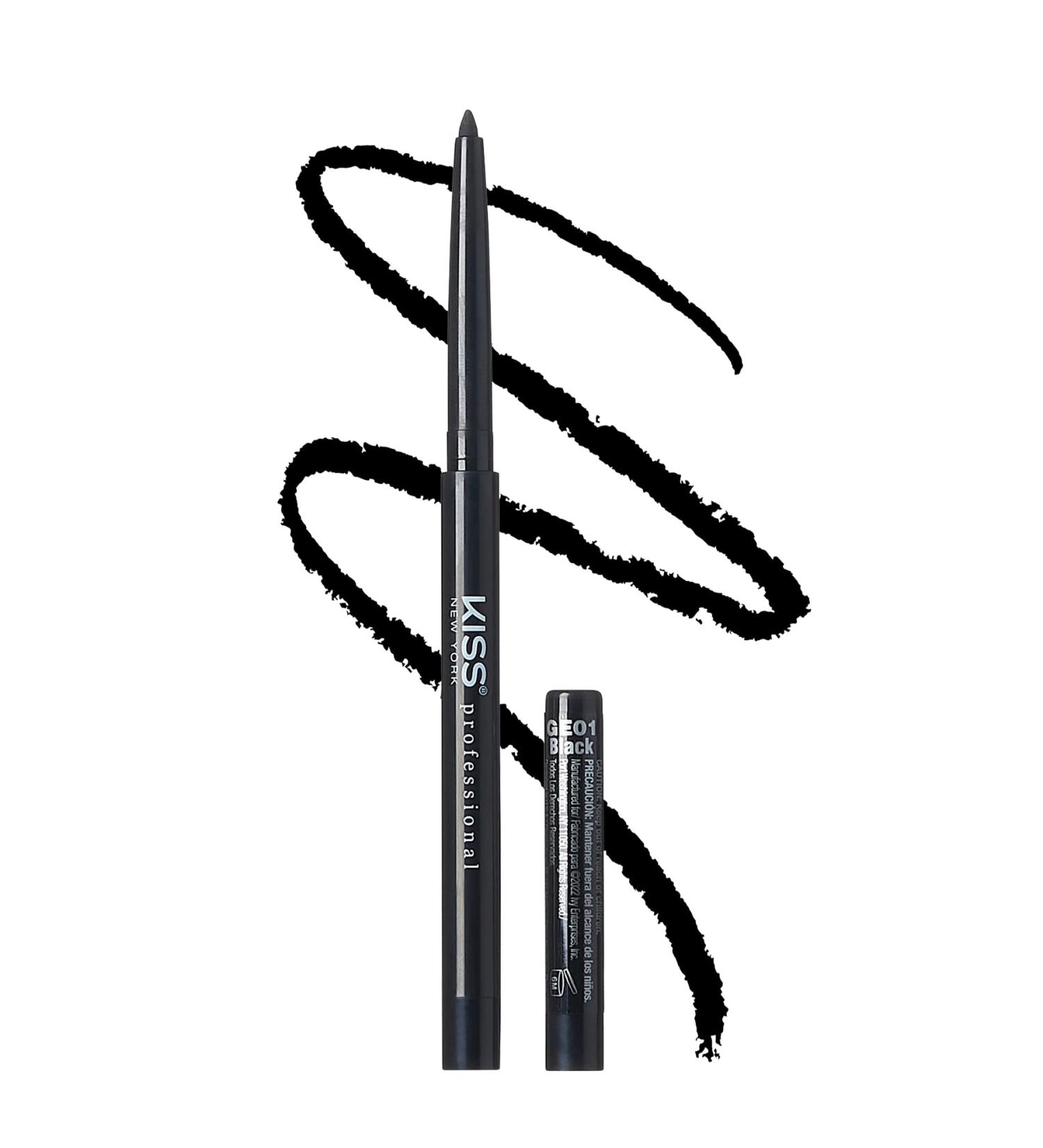 kiss new york Pro Intense Gel Eyeliner - Waterproof, Smudge-proof, Long Lasting Pencil - Buy Online on GoSupps.com