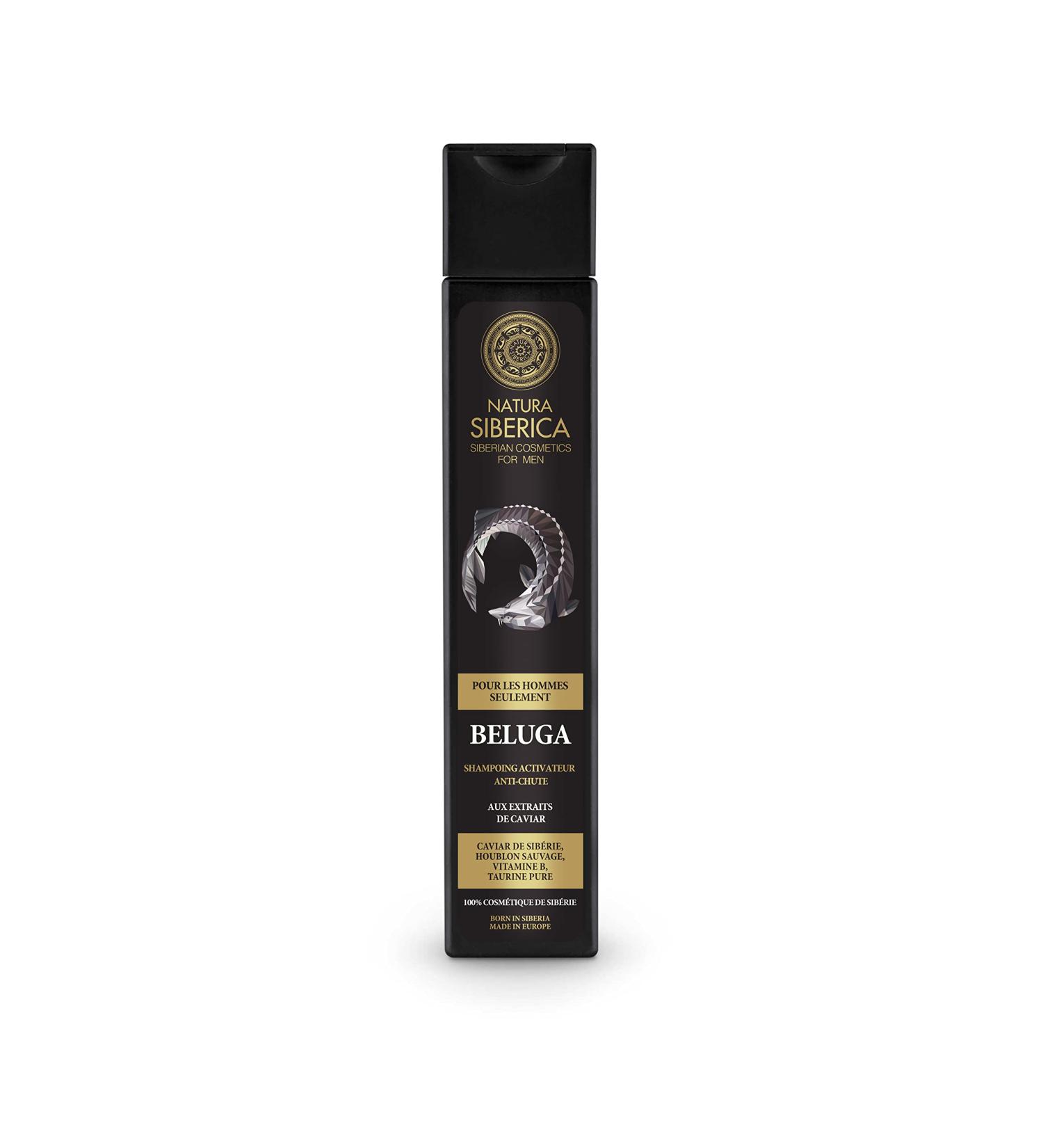 Natura Siberica Homme Beluga Anti-Hair Loss Activating Shampoo 250 ml - Buy Online on GoSupps.com