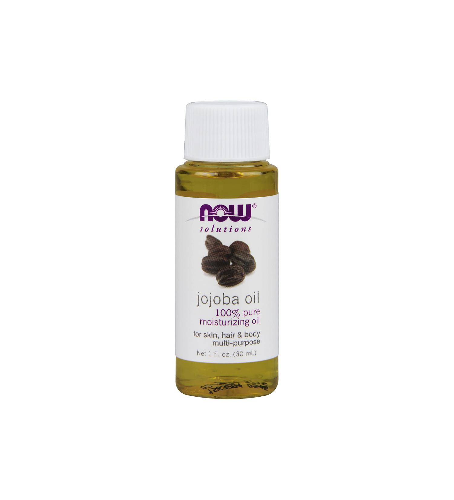NOW Solutions Jojoba Oil 1-Ounce - Pure Natural Moisturizer for Skin & Hair | Shop Internationally - Buy Online on GoSupps.com