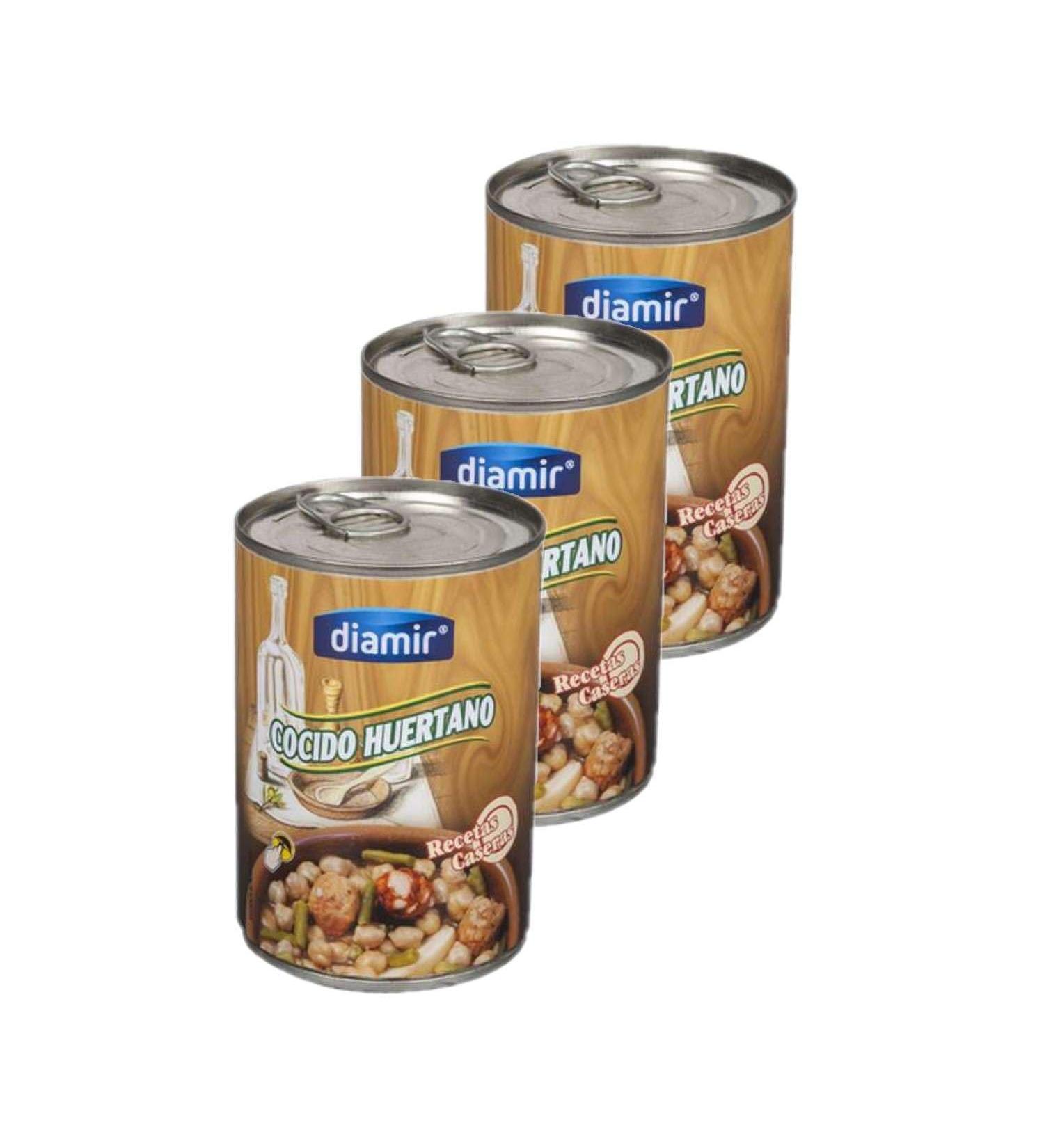 Lot 3x Vegetable and meat stew - Box 420g