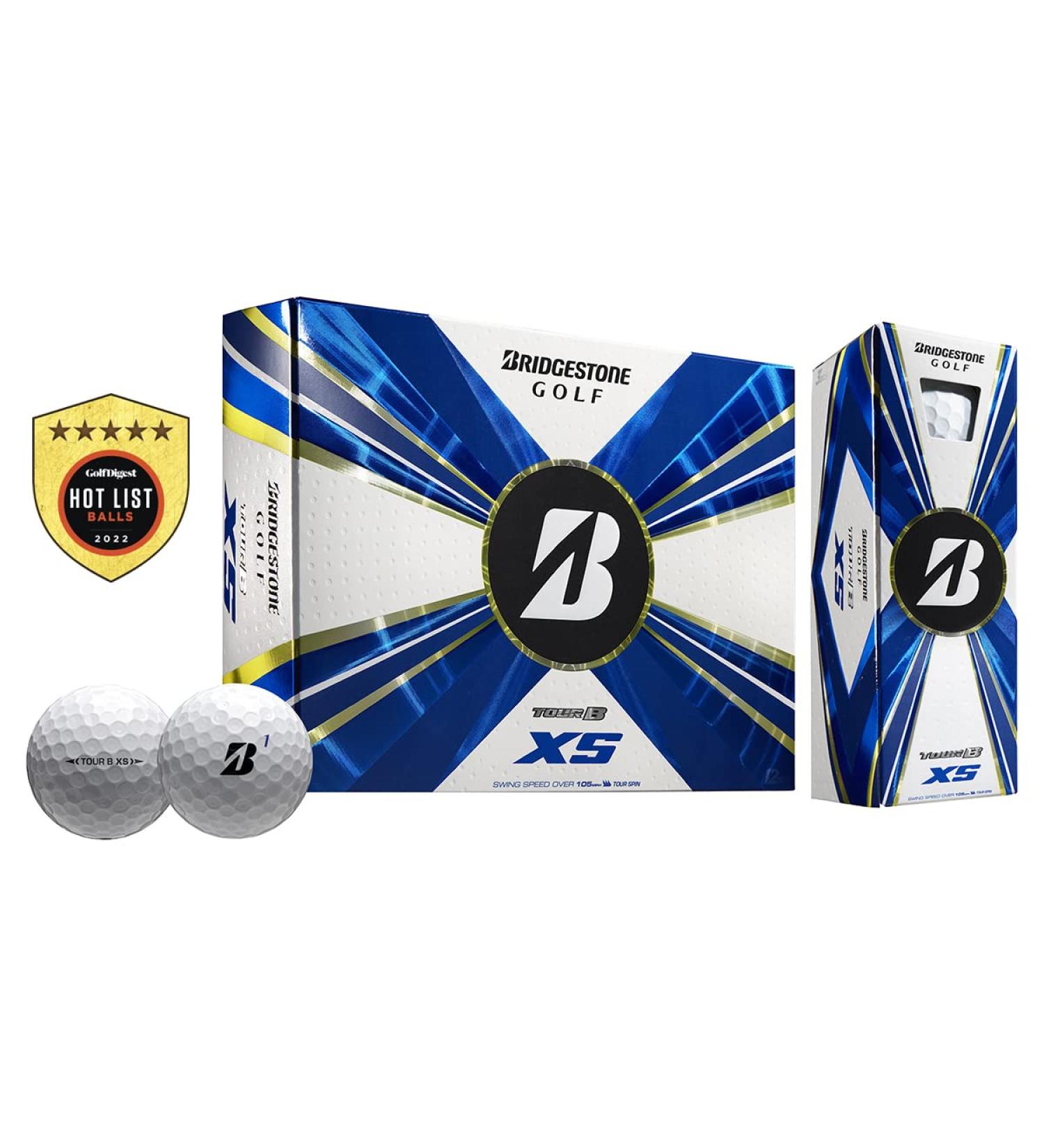 Bridgestone Golf 2022 Tour B XS Golf Balls - One Dozen, White - Buy Online on GoSupps.com