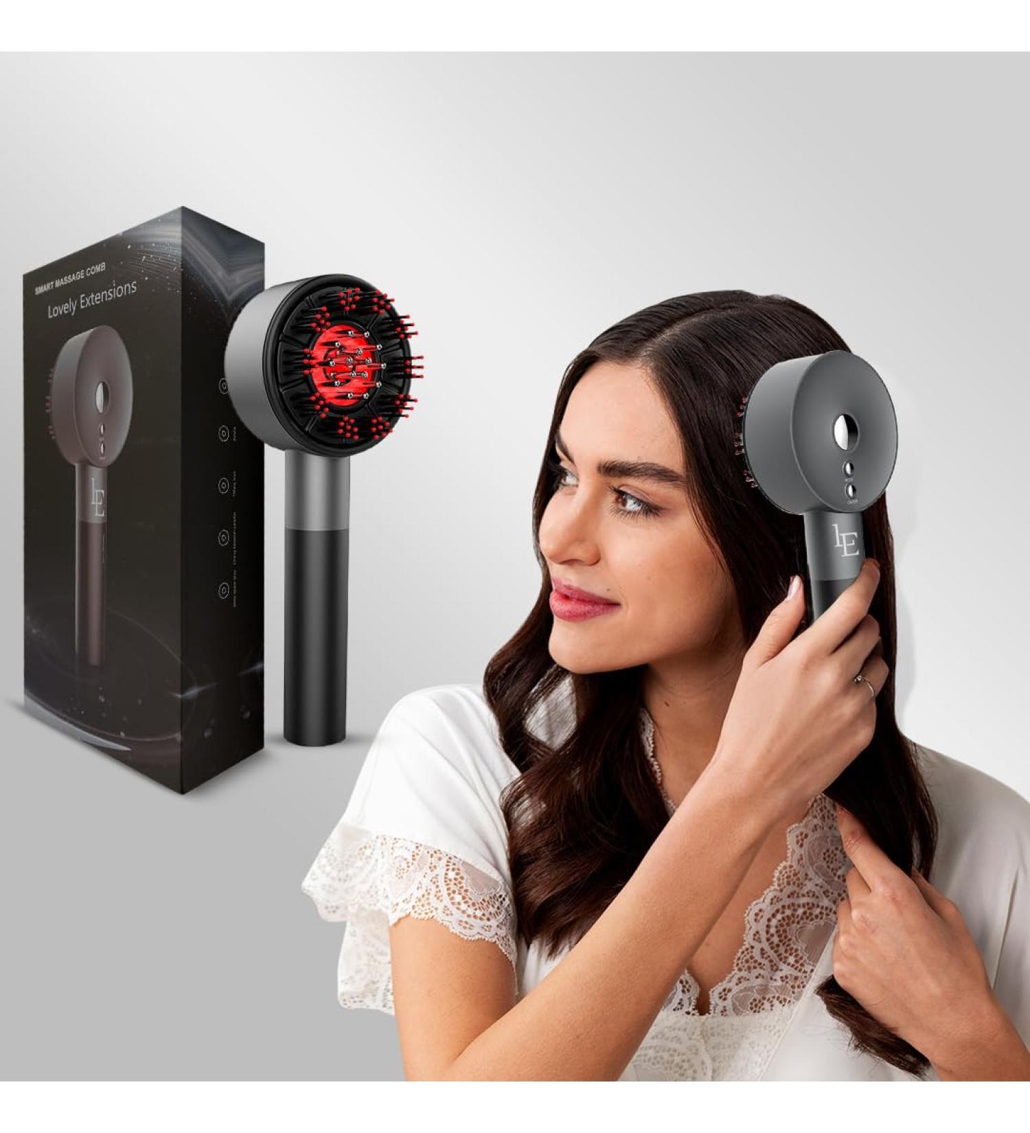 LE Scalp Massager + Scalp Massager + Light Therapy Red + Light Therapy + Light Therapy + Red Light Therapy + Electric + Hair Oil Applica - Buy Online on GoSupps.com