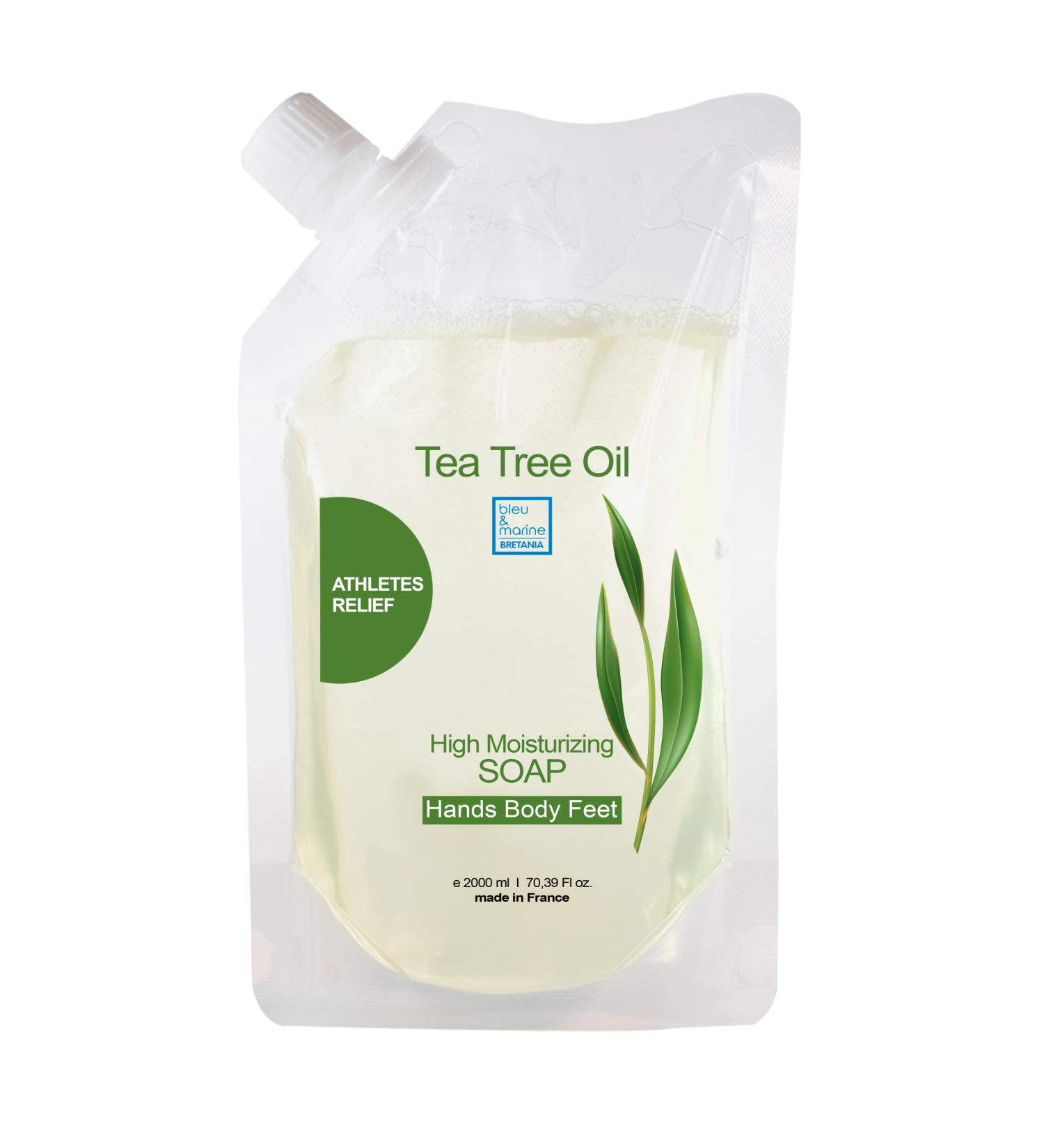 Made in France Shower Gel Bath Soap and Shampoo 3in1 Care for Body Face and Hair FAMILY PACK 2000 ml Suitable for Daily Use - Buy Online on GoSupps.com