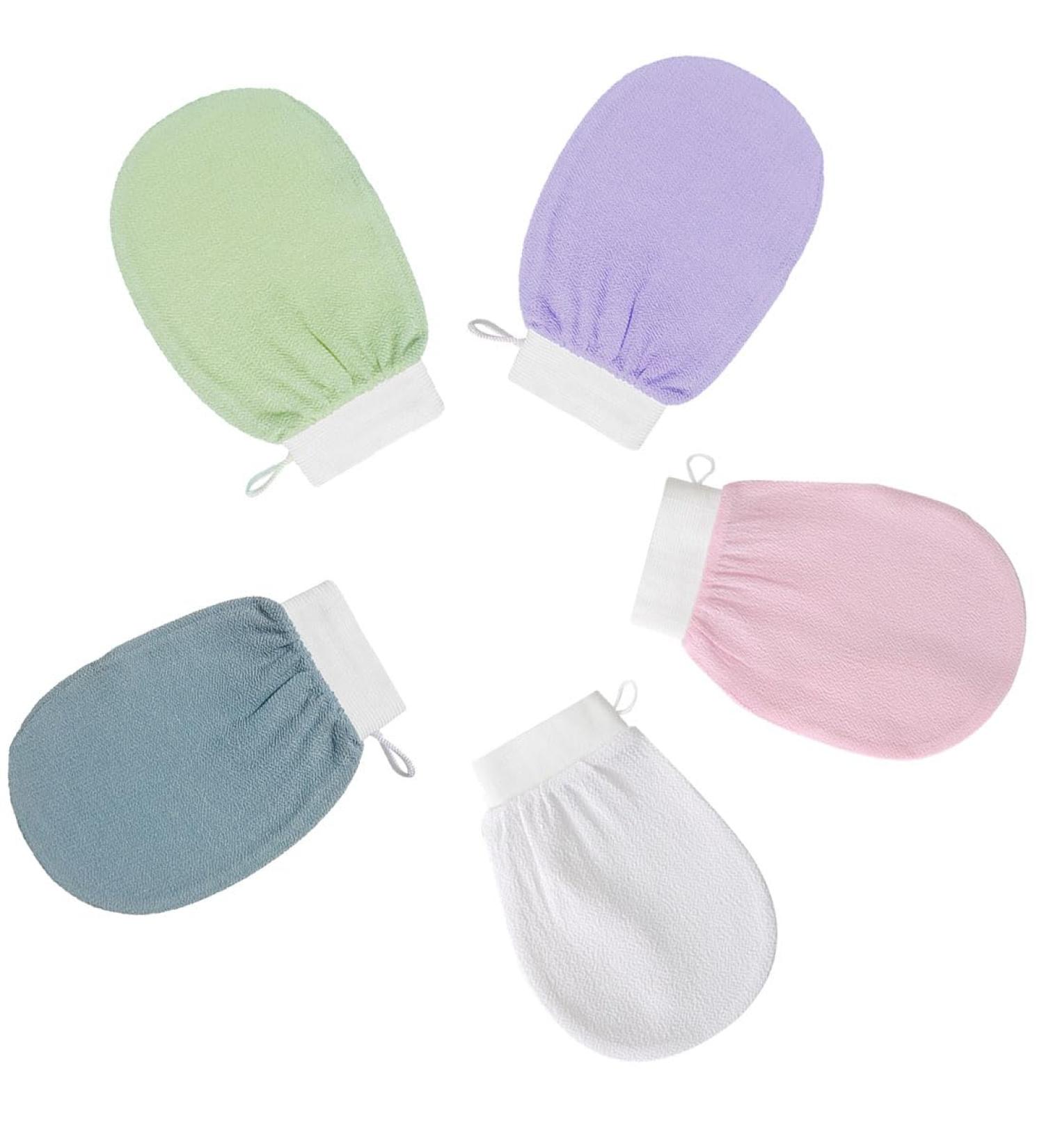 The Kessa Kessa Exfoliating Glove Moroccan Kessa Glove Kessa Glove Shower Glove Moroccan Exfoliating Kessa Glove (5PCS-A) - Buy Online on GoSupps.com