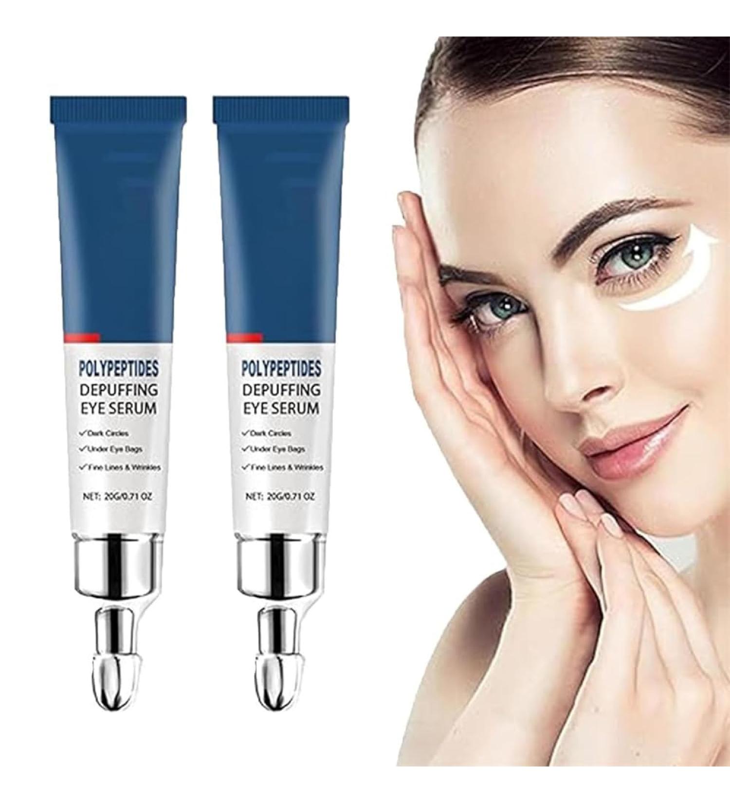 2pcs Seurico Peptide Depuffing Eye Serum & HIMEYE Cream - Reduce Dark Circles & Puffiness | International Shipping - Buy Online on GoSupps.com