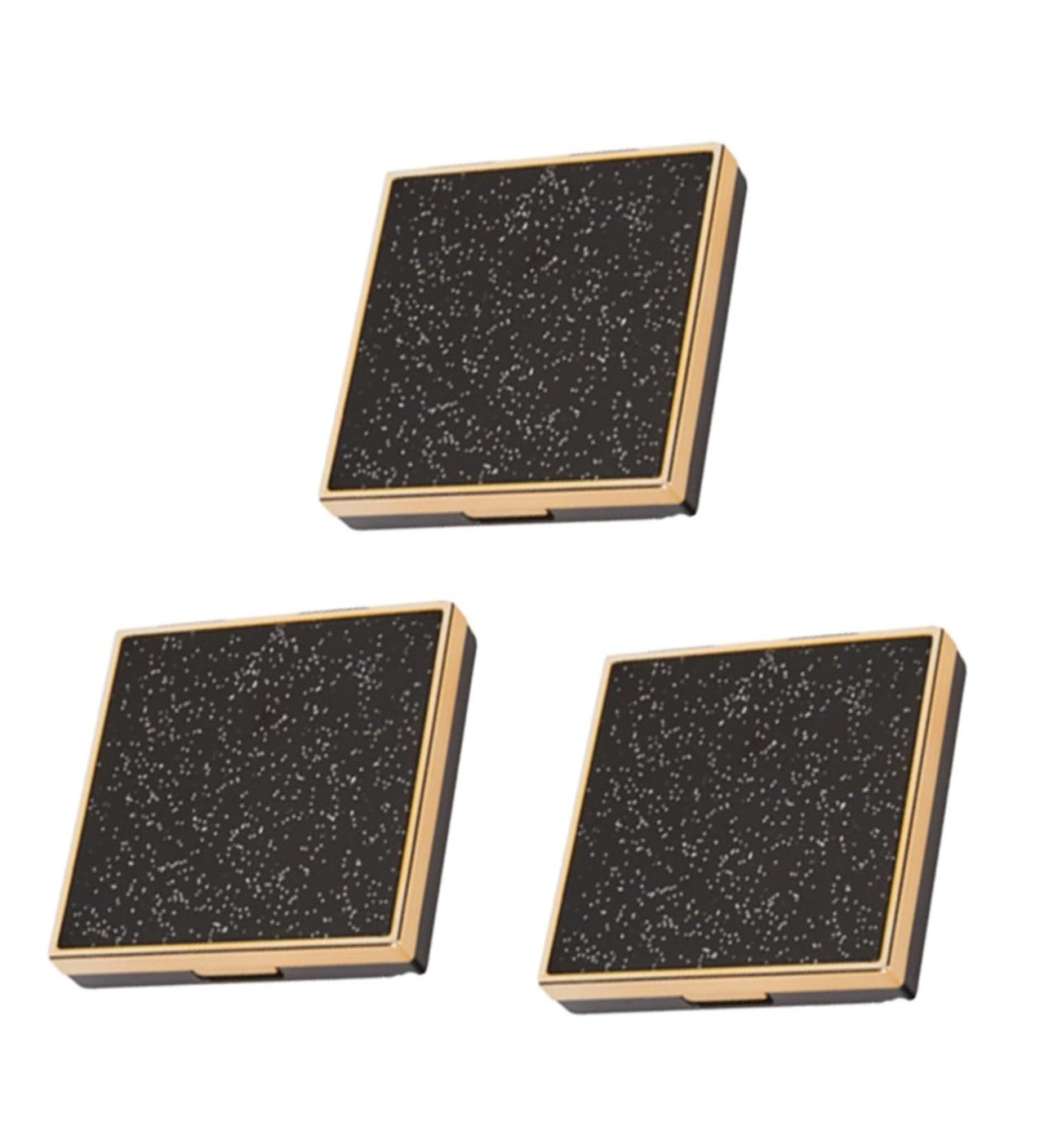 FRCOLOR 3 Pcs Magnetic Trays Empty Eye Shadow Pallet Eye Shadow Box Self Made Packaging Material 1 count (Pack of 1) Blackx3pcs - Buy Online on GoSupps.com