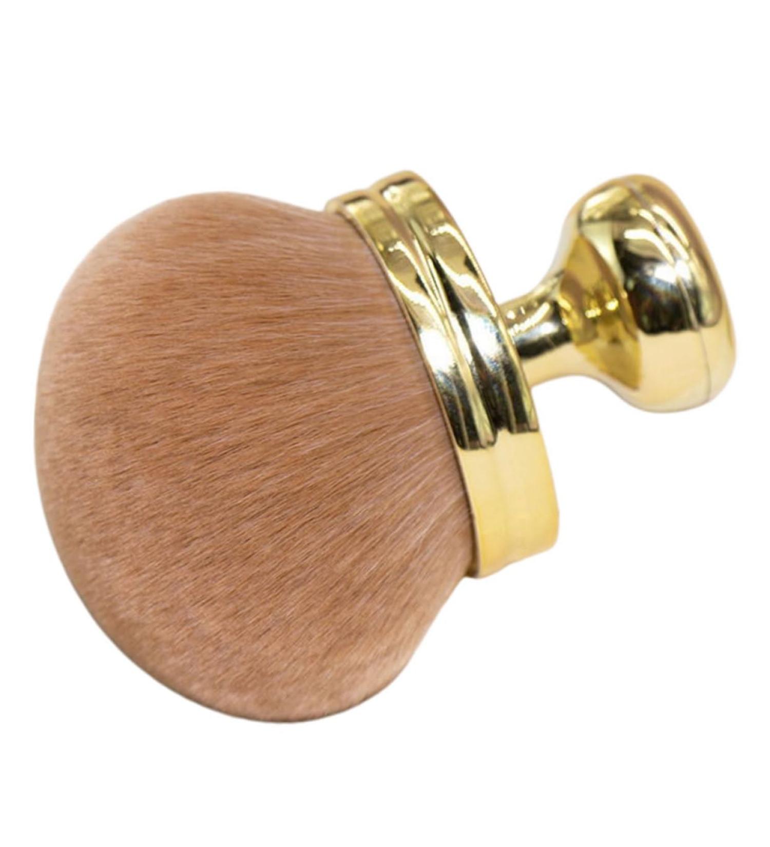 HAPINARY Fluffy and Soft Makeup Brush Blush Brush Setting Powder Brush Blush for Makeup Brush for Powder Foundation Travel Makeup Brushes Travel Powder Brush Travel Size Makeup Brushes 8.50X7.00X7.00CM Golden - Buy Online on GoSupps.com