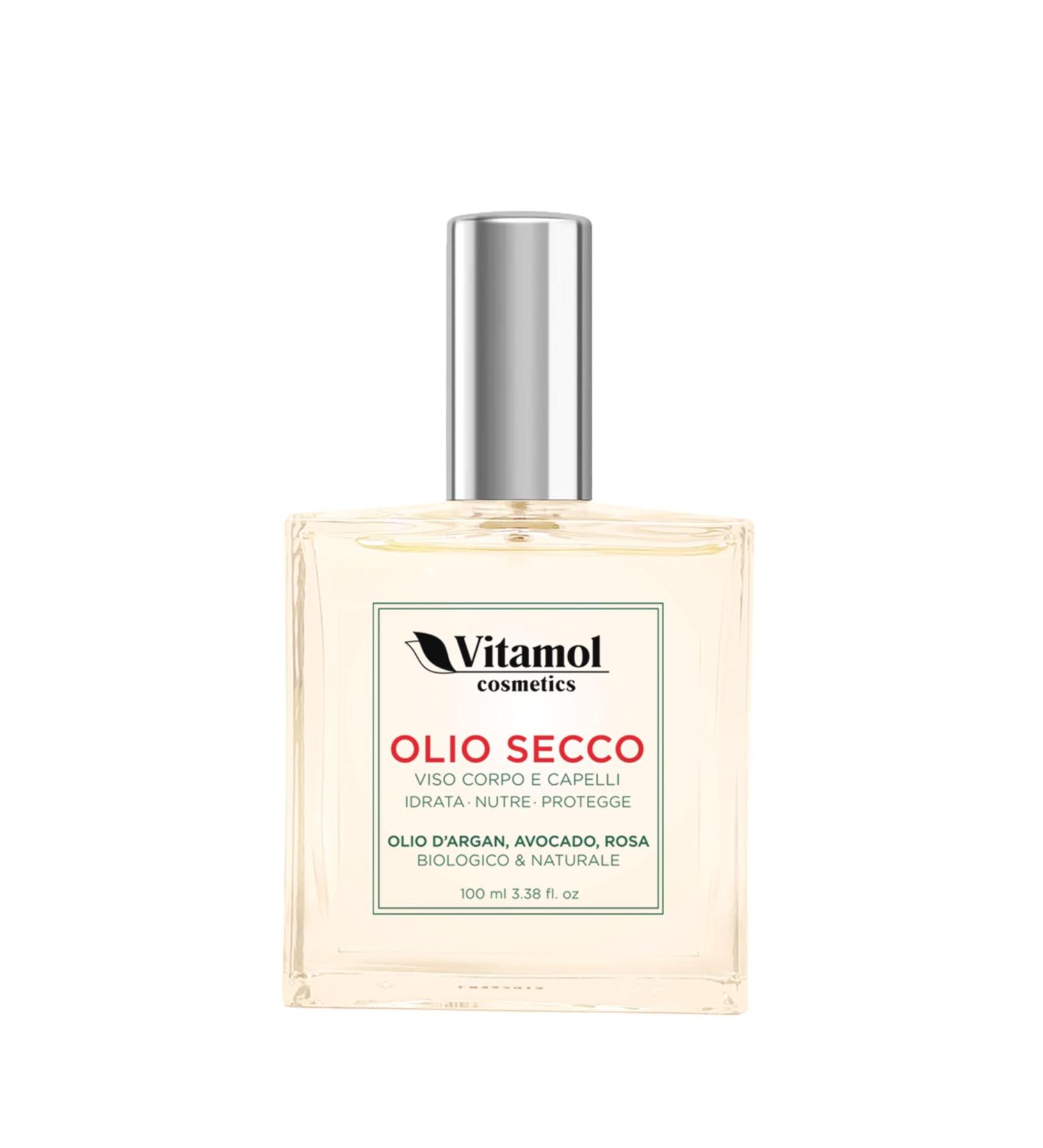 Organic and natural dry oil that moisturises nourishes and protects face body and hair with argan avocado and rose - Buy Online on GoSupps.com