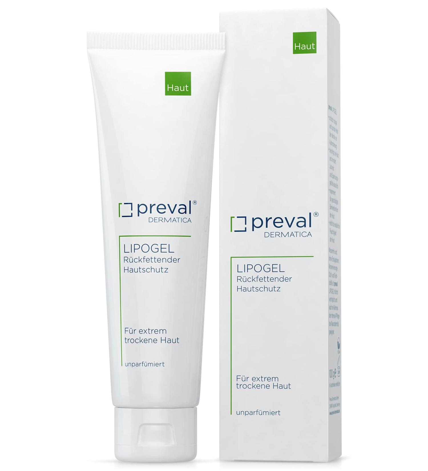 Preval Lipogel Hand Cream - Moisturizing & Cold Protection for Extremely Dry Skin | 50g | Shop Internationally - Buy Online on GoSupps.com