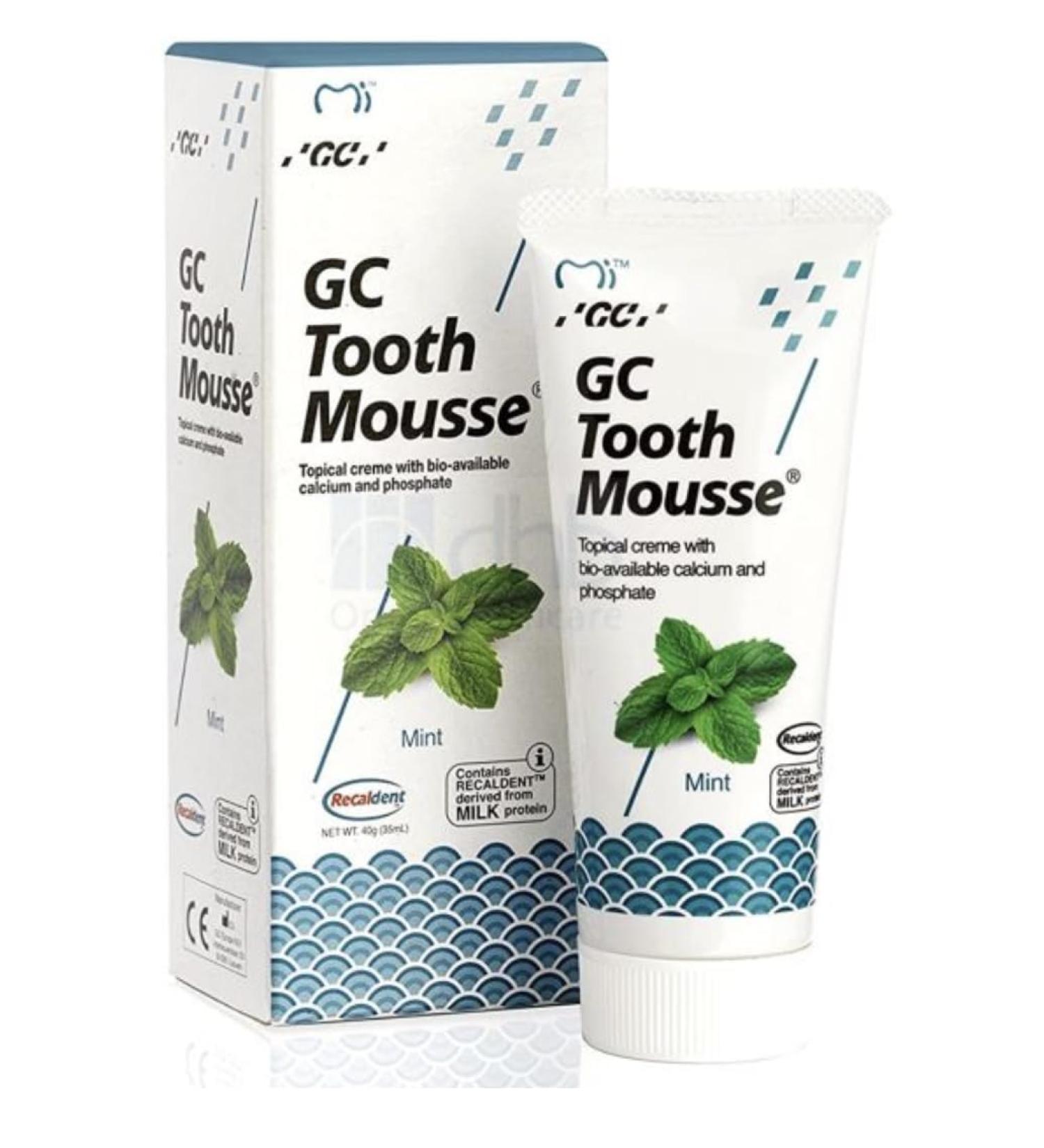 GC Tooth Mousse Mint Flavor - Triple pack by GC - Buy Online on GoSupps.com