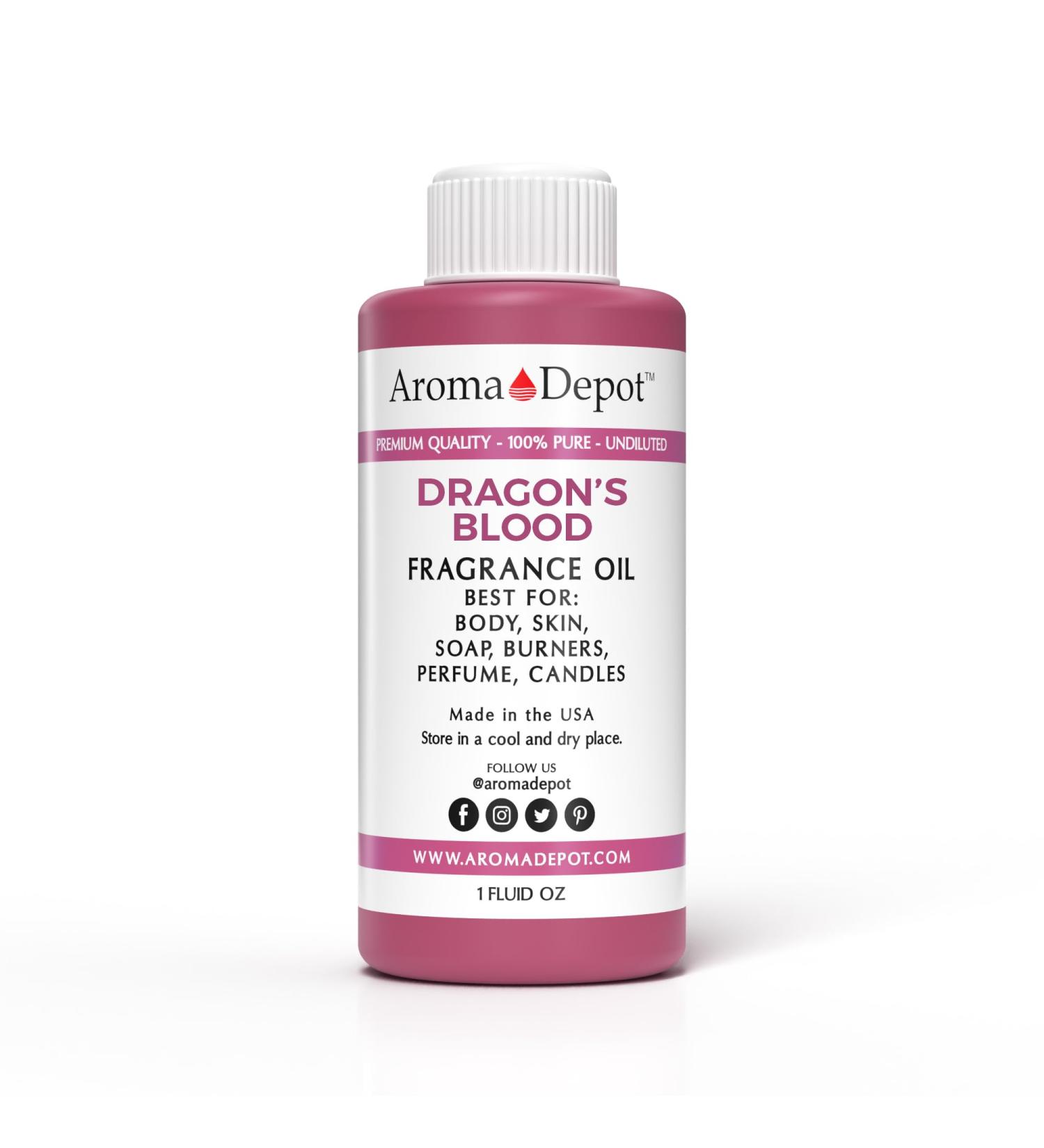 Dragon's Blood 1 oz. Fragrance Oil I Perfume I Skin Oil I Scented Oil. DIY Projects Such as Candles Bath Bombs Body Butters Creams & Lotions. Few Drops in The Diffuser Burners or Warmers. - Buy Online on GoSupps.com
