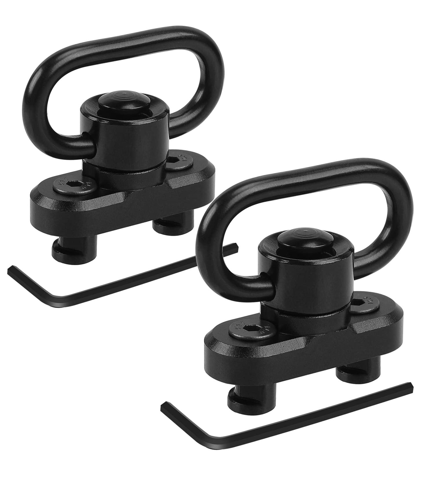 FENTUK Keymod 2 Point Sling Swivels - 2 Pack Quick Detach Mounts for Keymod System - Buy Online on GoSupps.com