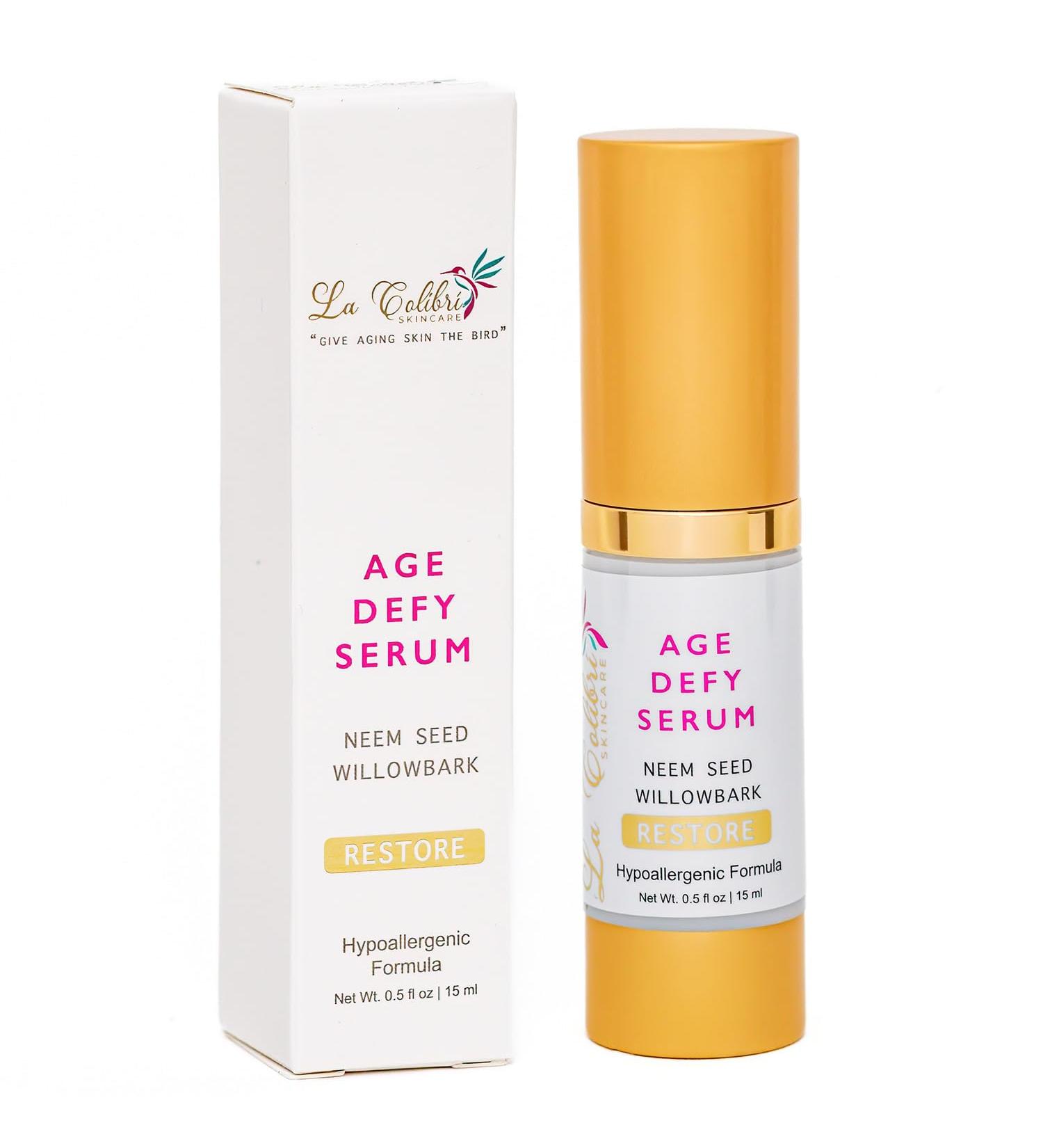 Natural Vitamin E Serum for Face - Anti Aging Vegan DMAE & Aloe Vera Anti Wrinkle Skincare - Travel Size 0.5 oz - Buy Online on GoSupps.com