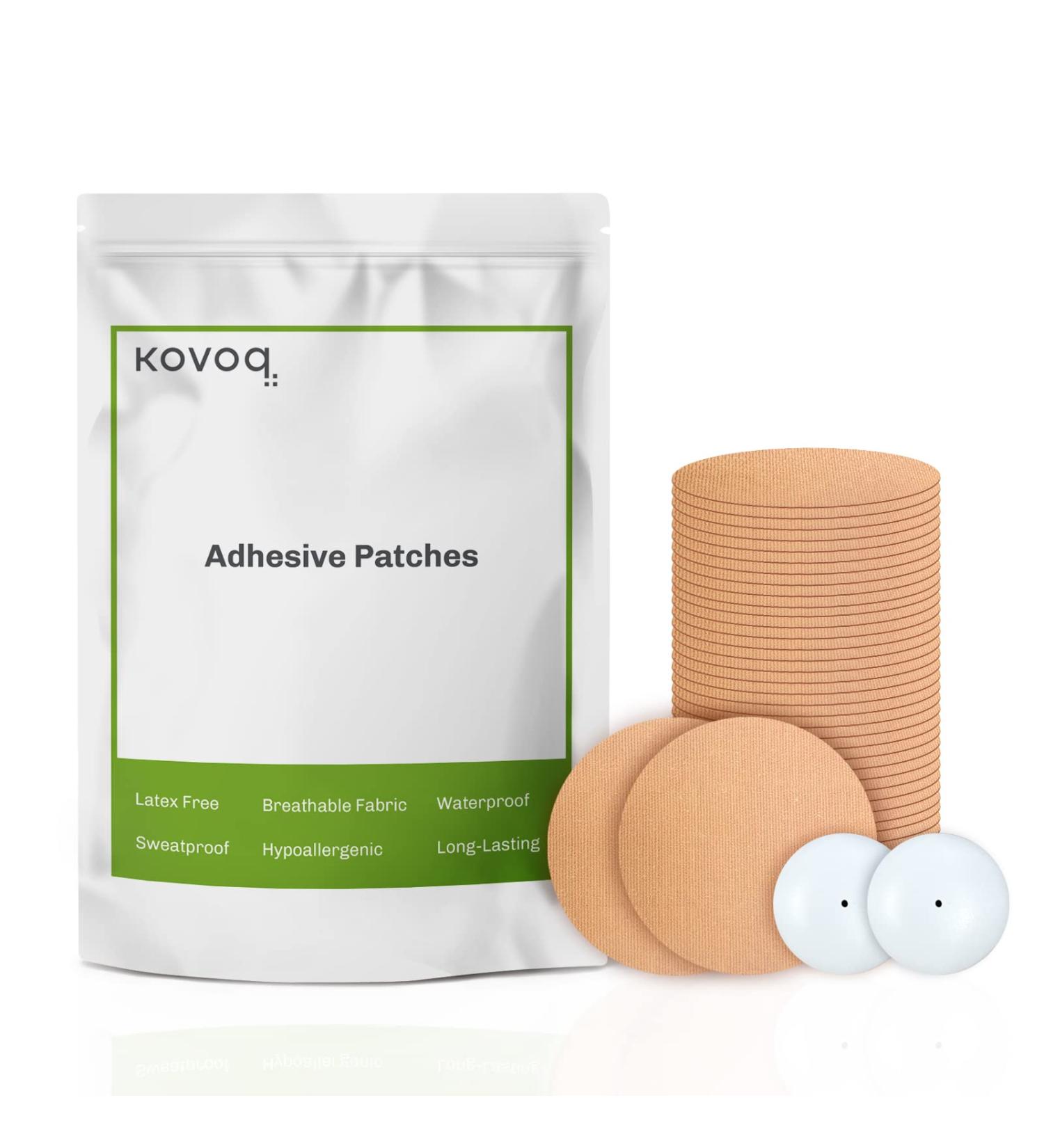 Kovoq 40x Freestyle Libre Pflaster - Hypoallergenic Diabetes Plaster for Libre 1 & 2 Sensor | Breathable CGM Glucose Monitor Sticker - Shop Now! - Buy Online on GoSupps.com