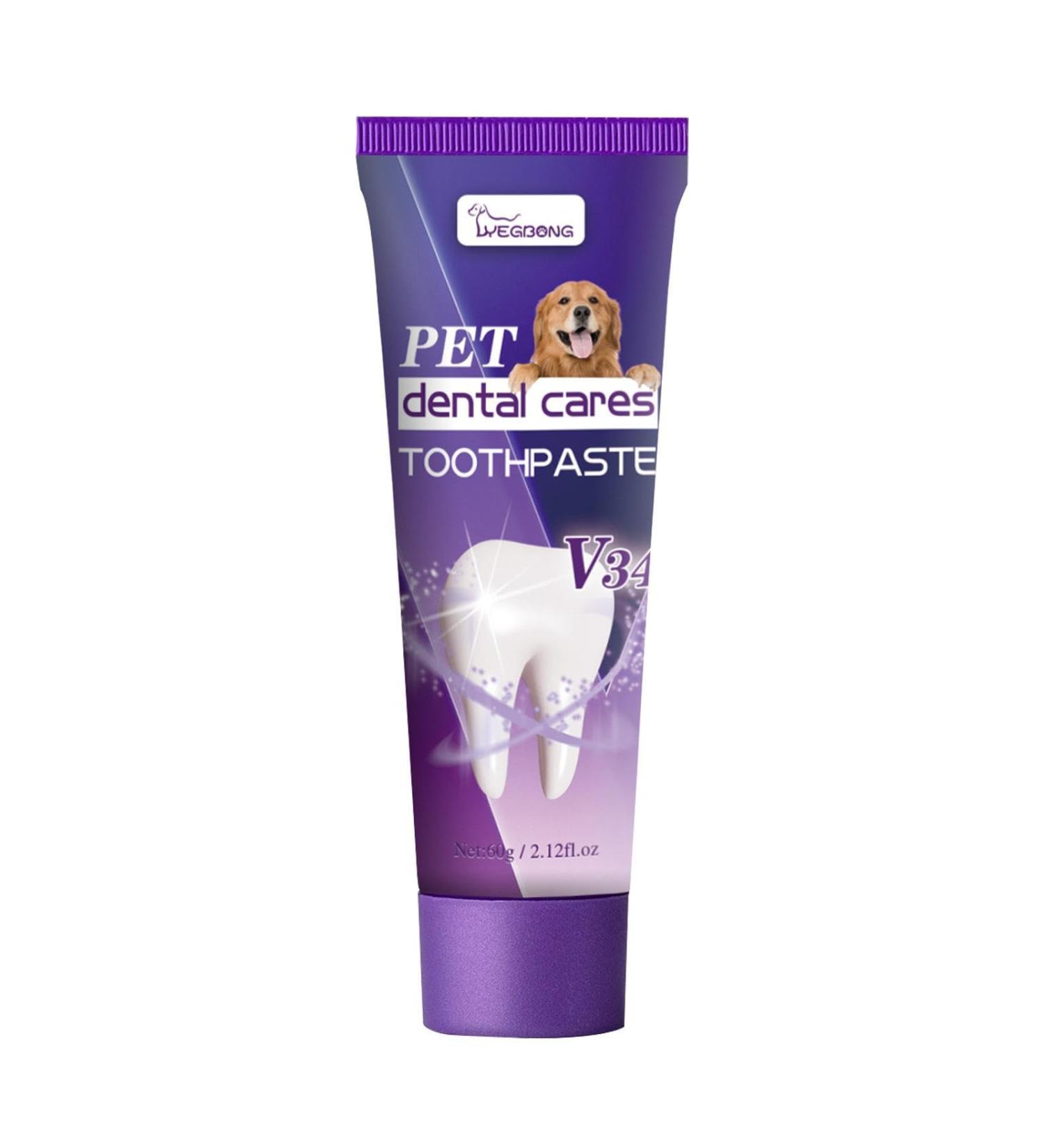 Cat Toothpaste Freshens Breath Cleaning Dog Pet Toothpaste - Safe and Effective Cat Oral Care Toothpaste for Dogs and Pets Frifer - Buy Online on GoSupps.com