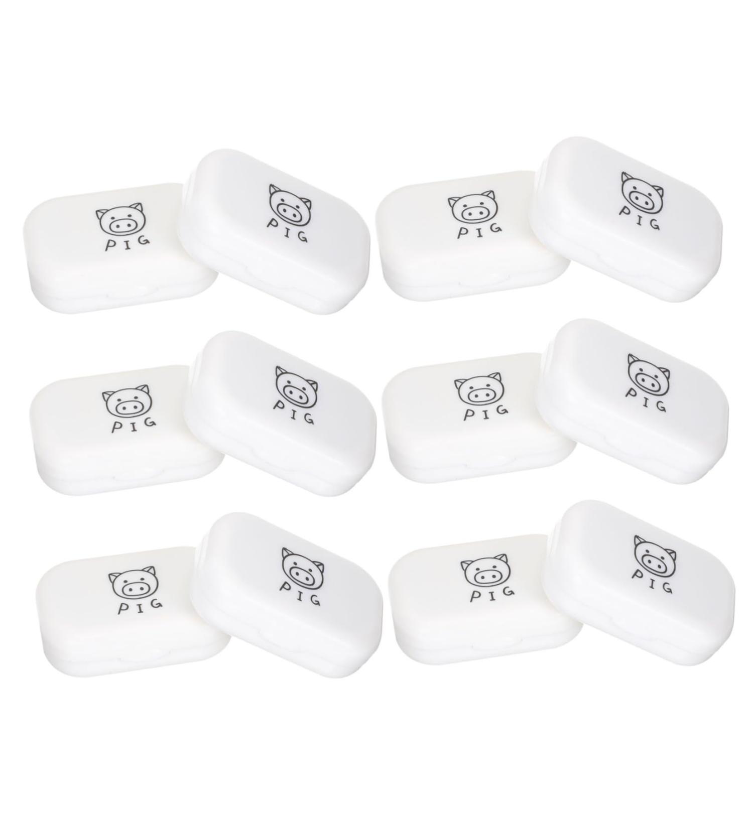 Buy Homsfou 36-Piece Travel Set: Hard Contact Lens Container & Beauty Mirror - Perfect for Soaking Lentils International Shipping Available - Buy Online on GoSupps.com