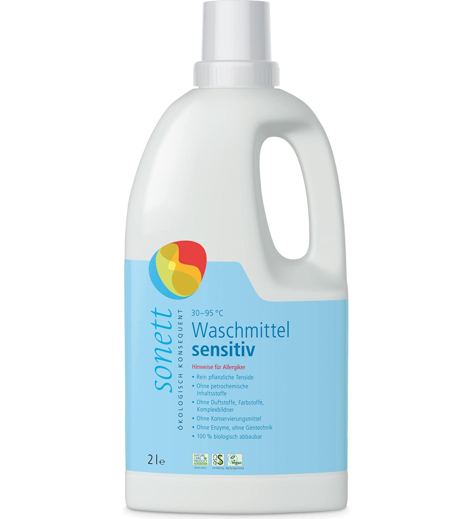 Sonett Bio Detergent sensitive 30-95C (6 x 2 l) 2 l (pack of 6)