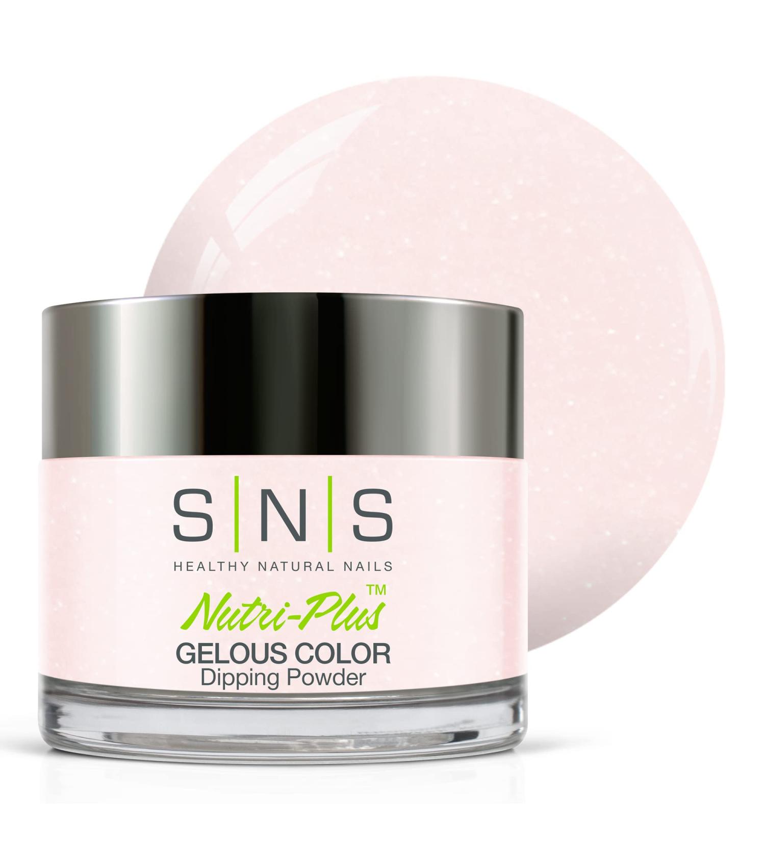 SNS Gelous Color Dipping Powder - Brittany (Natural Nudes/Pastel Shimmer) - Long-Lasting Dip Nail Color - 1 oz - Buy Online on GoSupps.com