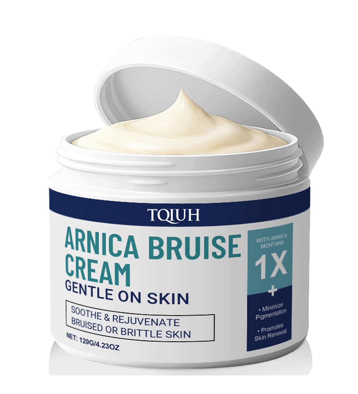 Arnica Bruise Cream Extra Strength Fast-Acting for Bruising & Swelling on Thin Skin - Advanced Formula with Arnica Montana Vitamin K C & E - Soothing Hydrating for Face and Body 1pcs - Buy Online on GoSupps.com