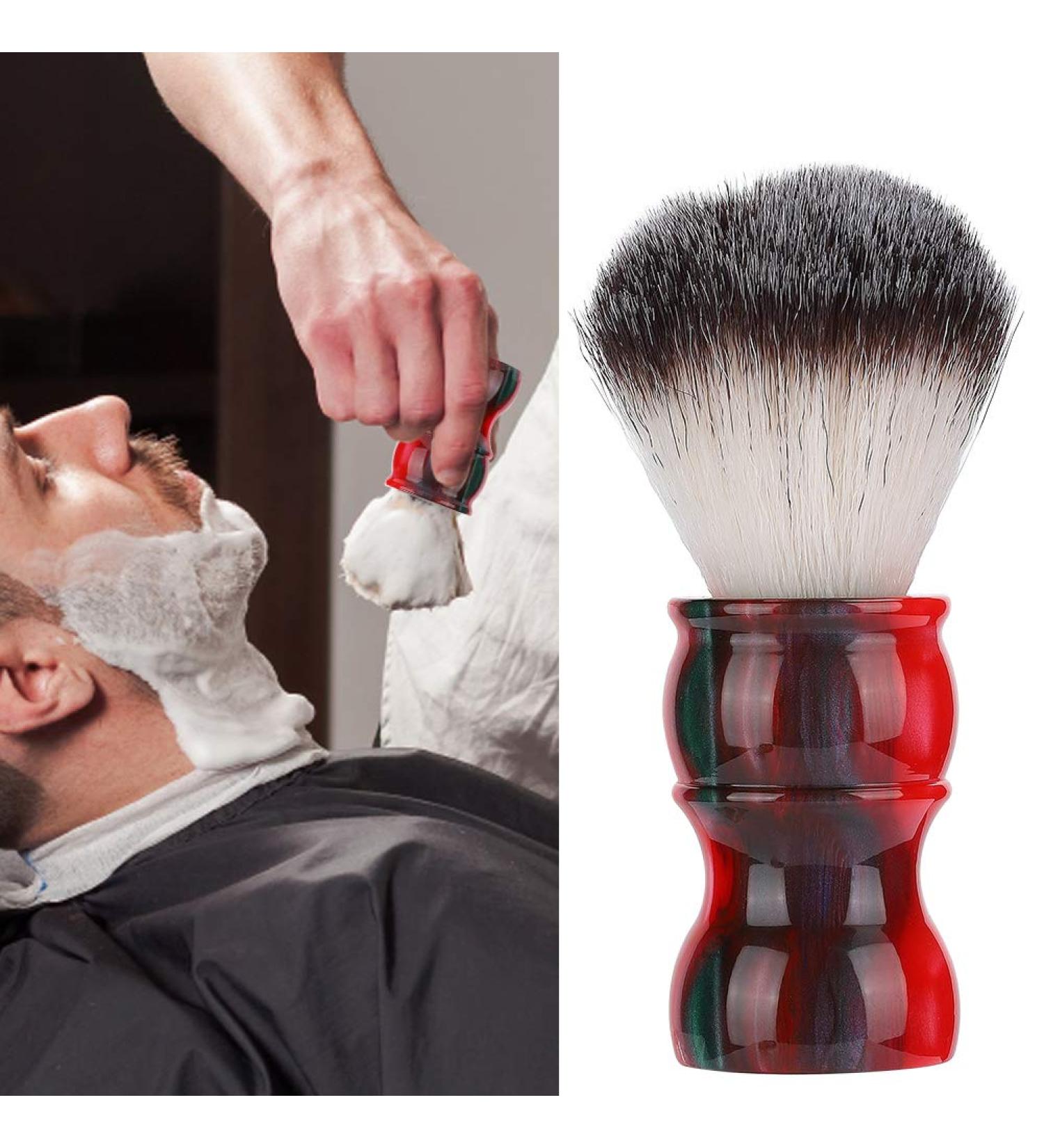 Professional Barber Bart Razor Brush | Premium Hair & Beard Brush for Men - Ideal for Salon & Home Shaving - Buy Online on GoSupps.com